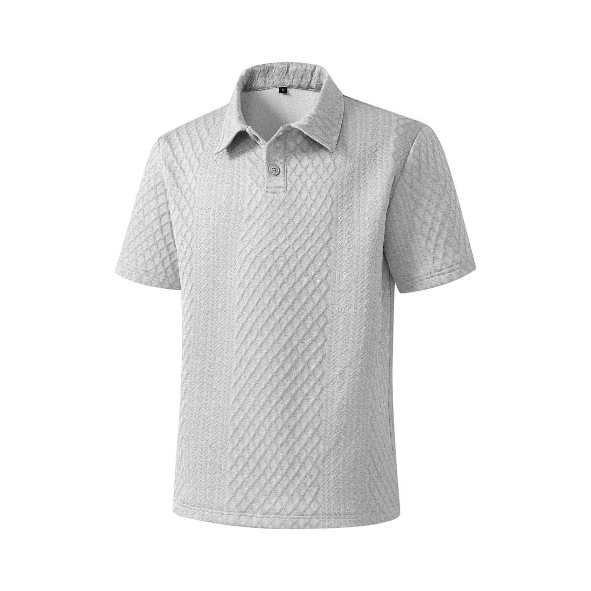 Men’s Basic Loose-Fit 2-Pack Summer Ice Polo Shirts - Breathable Knit Athletic Tops, Sporty Chic Black + White Styles for Golf, Everyday Wear