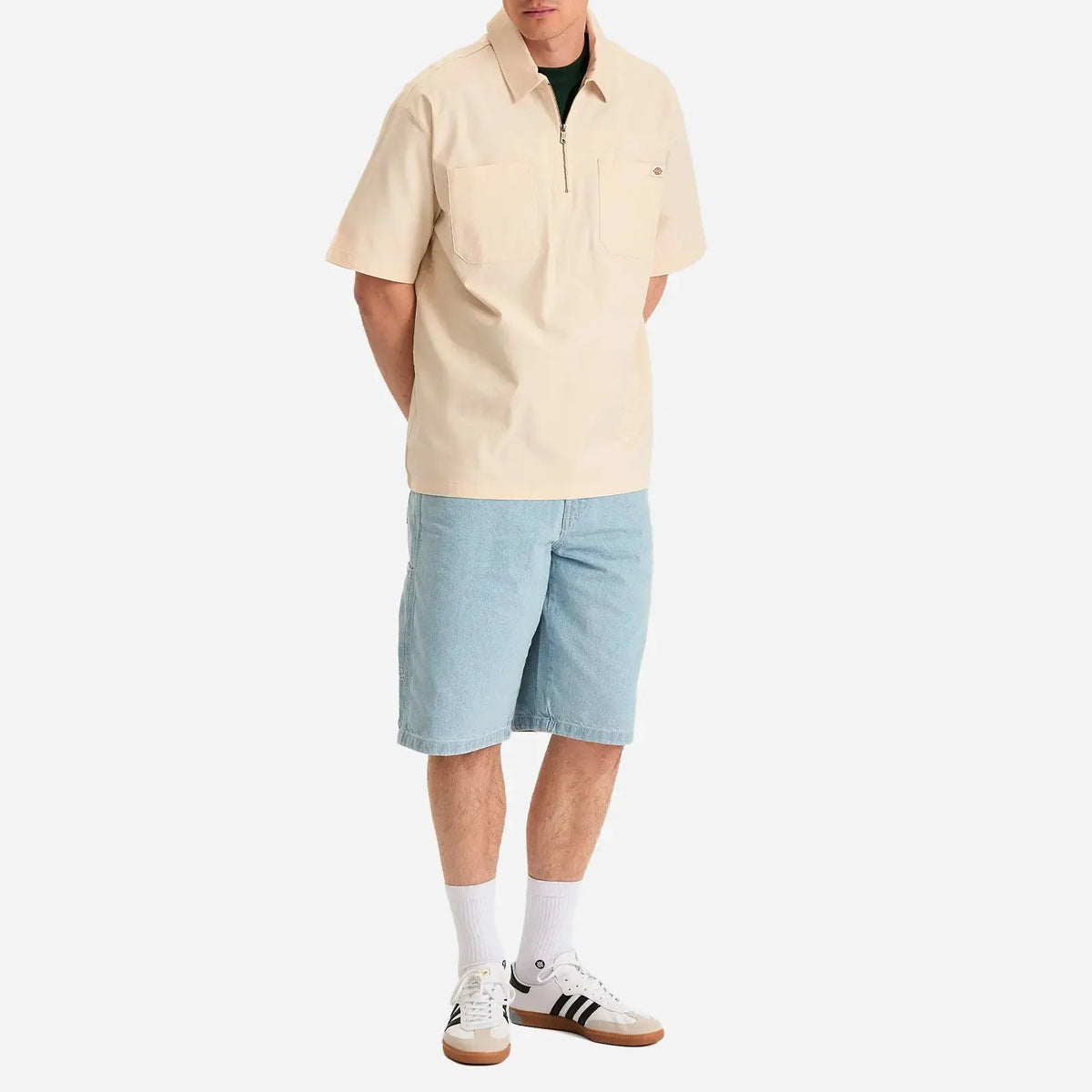 Dickies Ranch Quarter Zip Shirt