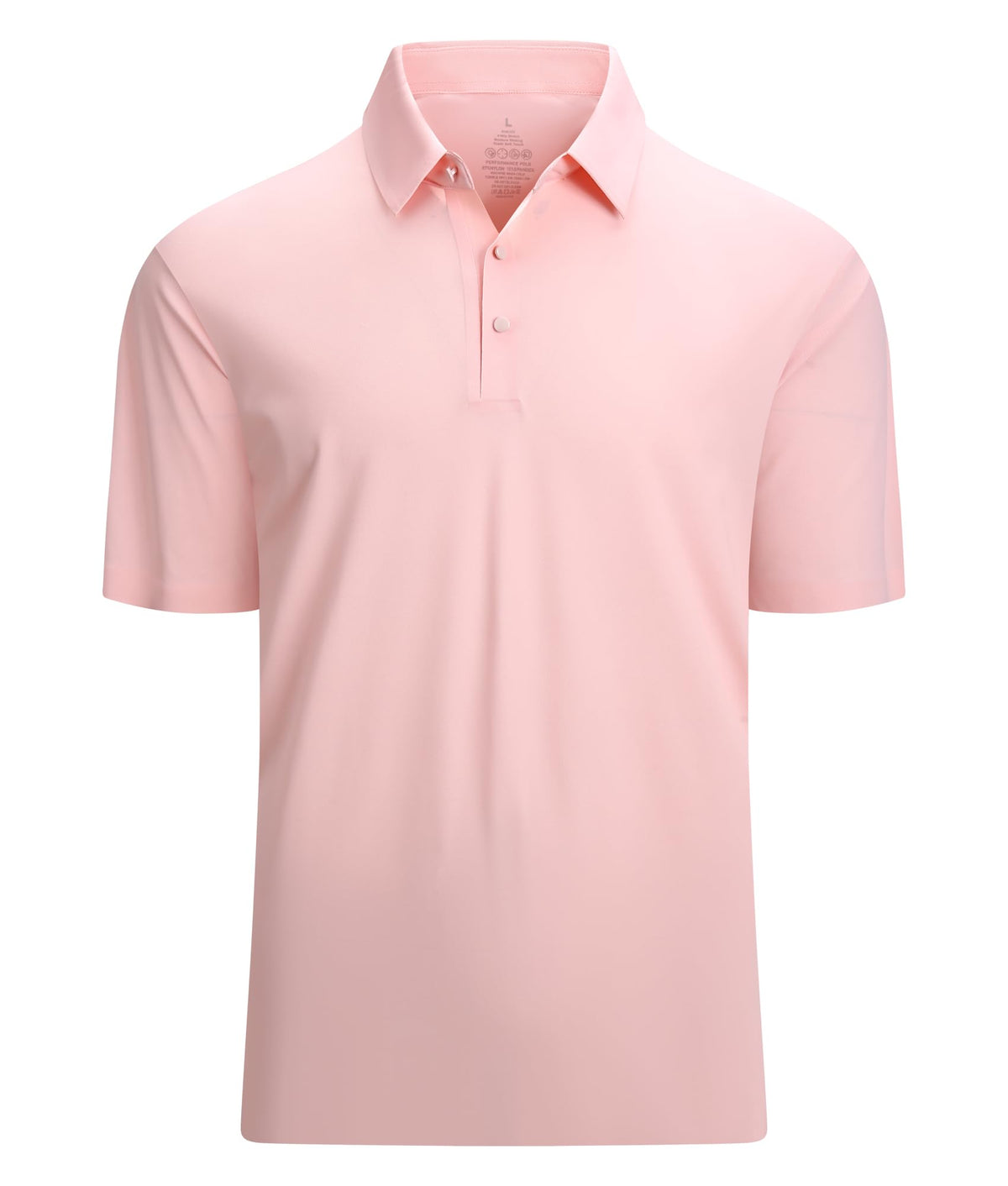 Alex Vando Mens Golf Shirt Quick-Dry Solid Short Sleeve Polo Shirts