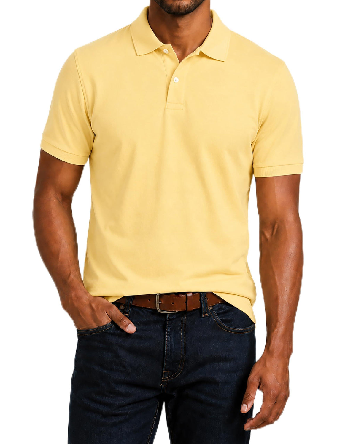 Gap Men's Stretch Pique Polo Shirt