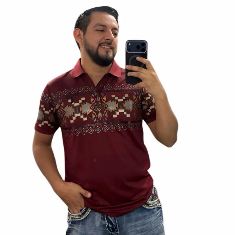 WESTERN POLO SHIRT - (SLIMFIT) SIZE UP