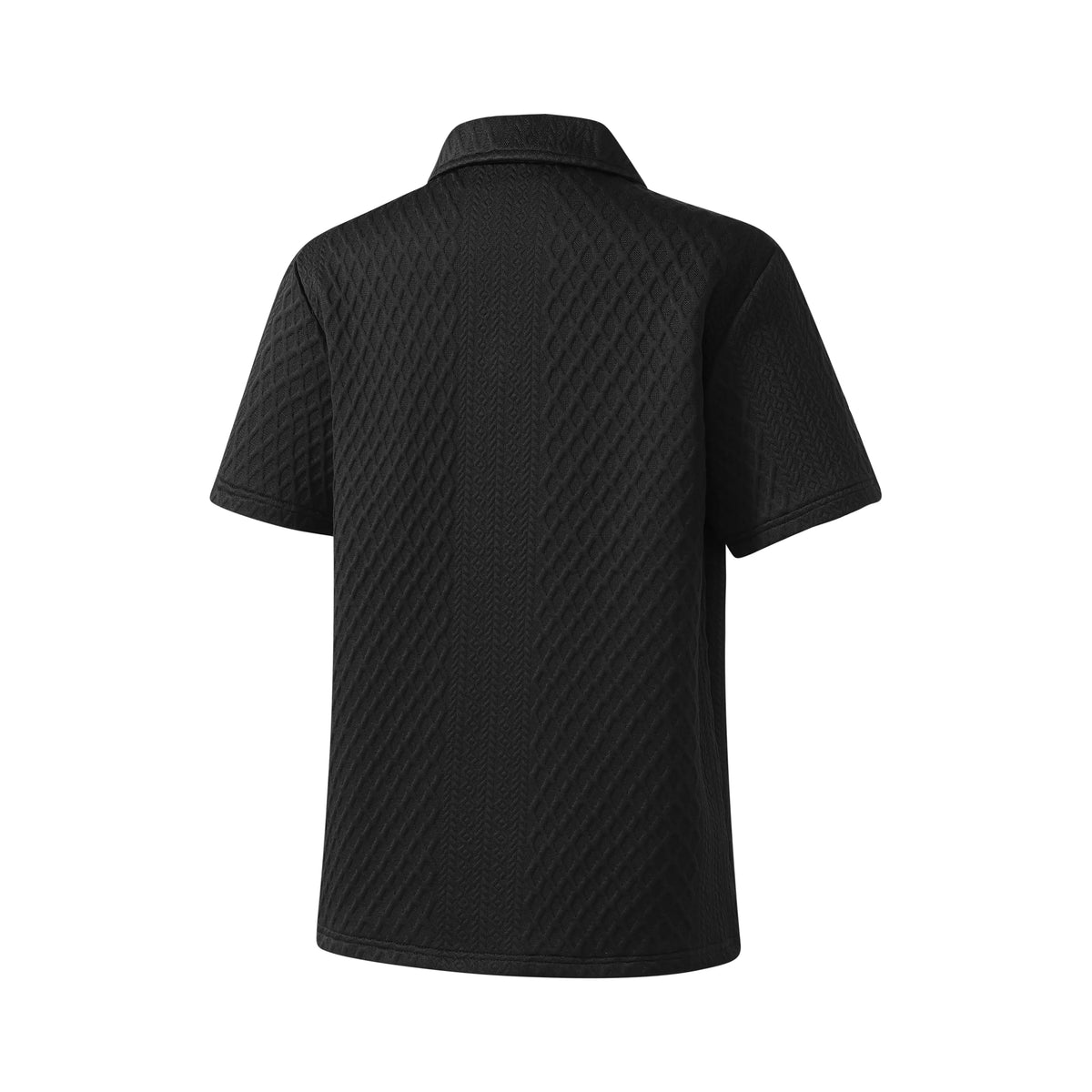 Men’s Basic Loose-Fit 2-Pack Summer Ice Polo Shirts - Breathable Knit Athletic Tops, Sporty Chic Black + White Styles for Golf, Everyday Wear