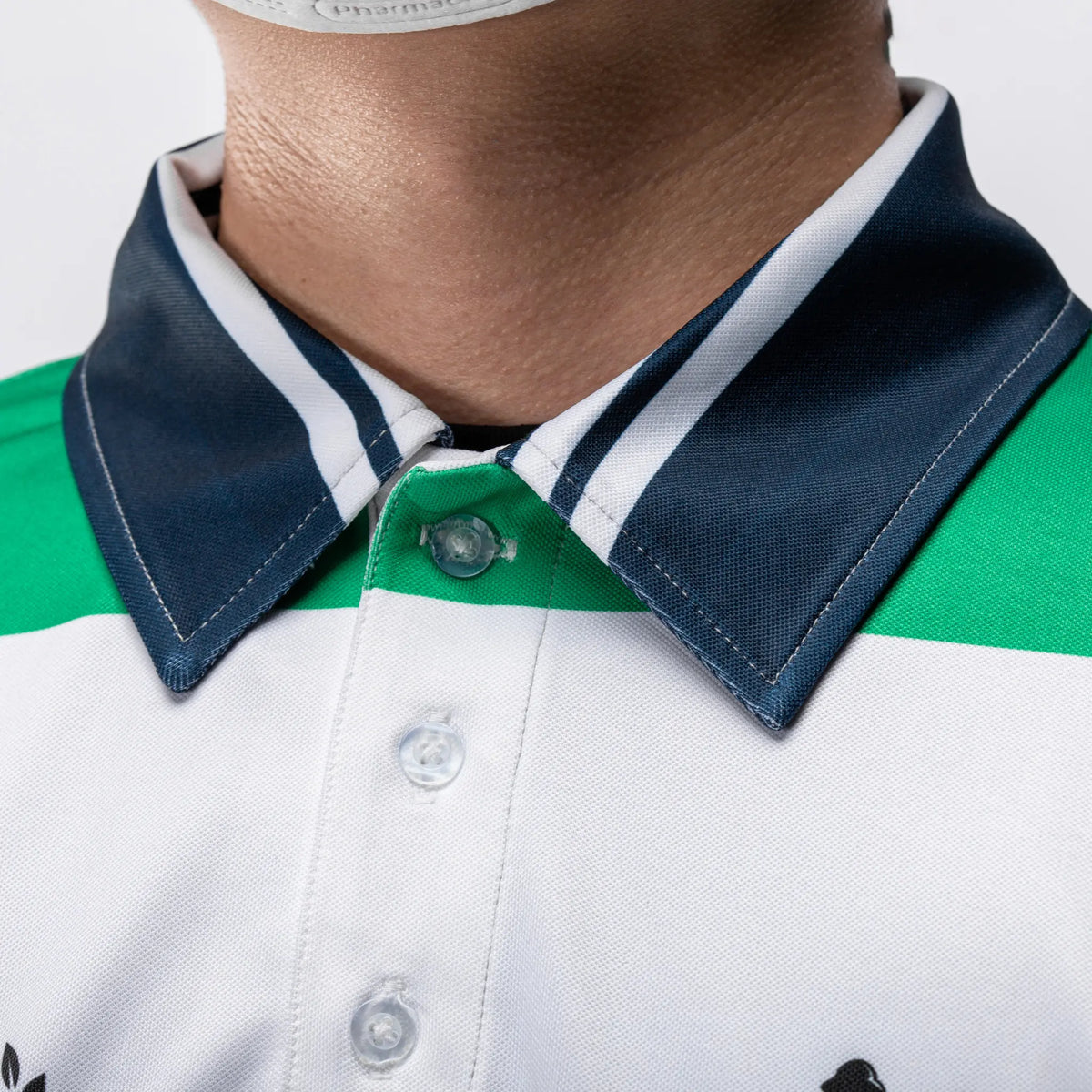 Funny Bigfoot Polo Shirt Golf Blue Patten Short Sleeve Outdoors Menswear Tops Classic Print Tops