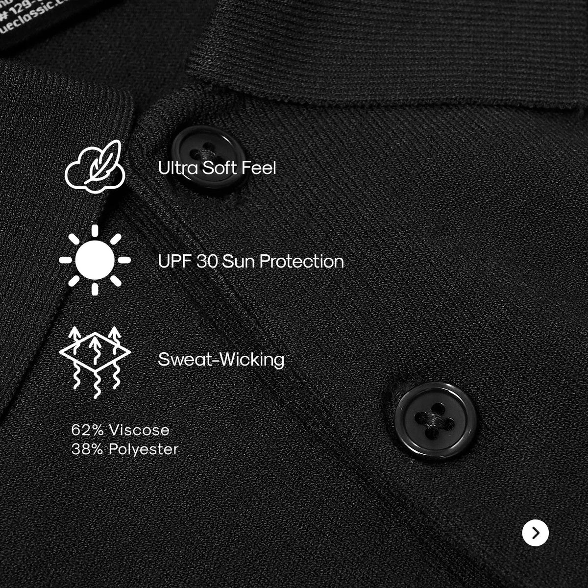 True Classic Men's Dressy Short-Sleeve Knit Polo Sweater - Menswear with Viscose-Polyester Breathable Fabric, Stretch, Moisture-Wicking & UPF 30