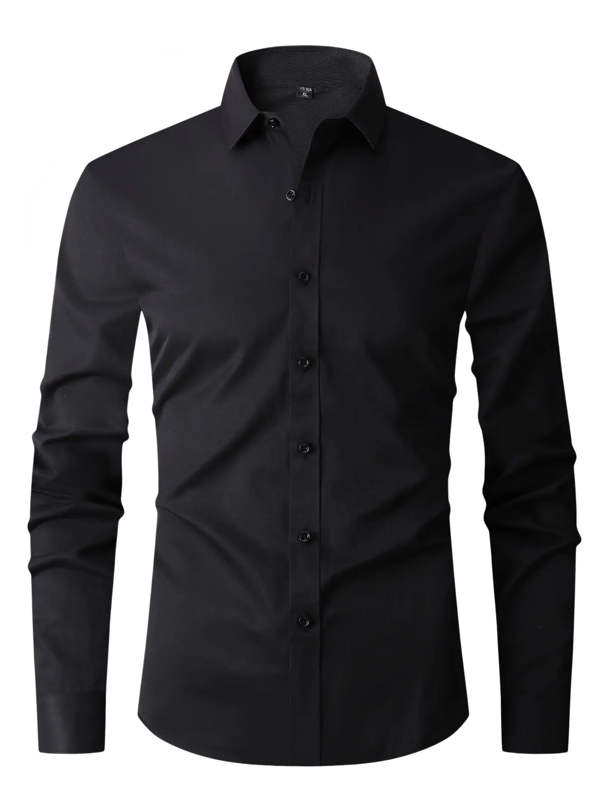 3PCS Men’s Dress Shirts, Long Sleeve Slim Fit Button-Down Shirt Pack — Solid Business Casual Men’s Clothing Tops Multipack