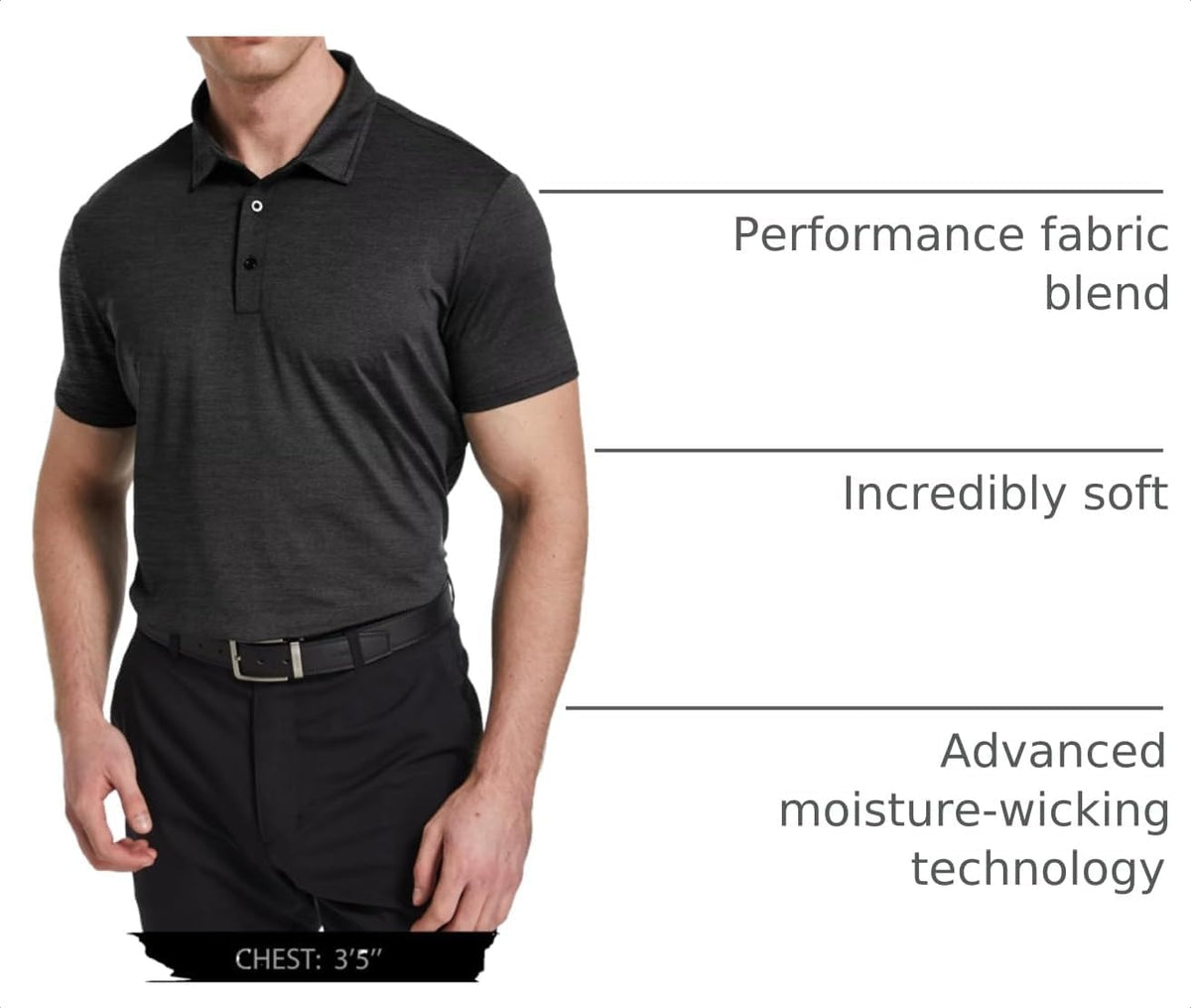 OYGSieg 6 Pack Mens Polo Shirst Short Sleeve Collared Golf Polos