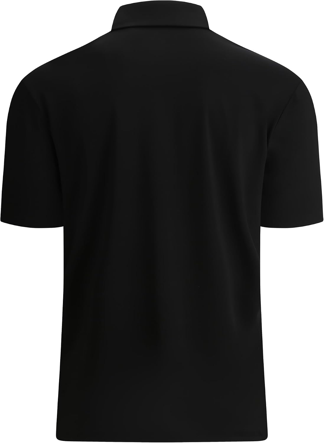 Alex Vando Mens Golf Shirt Quick-Dry Solid Short Sleeve Polo Shirts