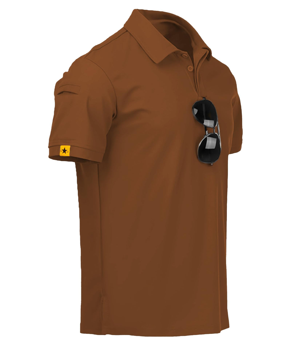 ZITY Mens Polo Shirt Short Sleeve Moisture Wicking Athletic Golf Polos