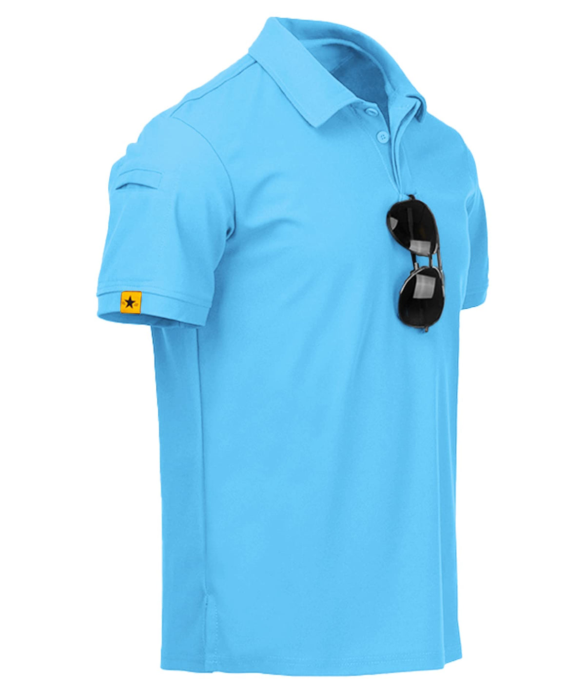 ZITY Mens Polo Shirt Short Sleeve Moisture Wicking Athletic Golf Polos