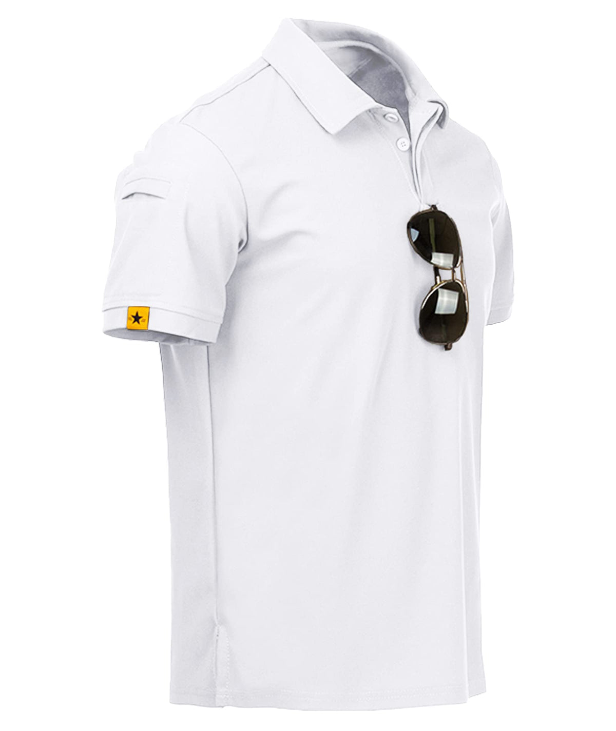 ZITY Mens Polo Shirt Short Sleeve Moisture Wicking Athletic Golf Polos
