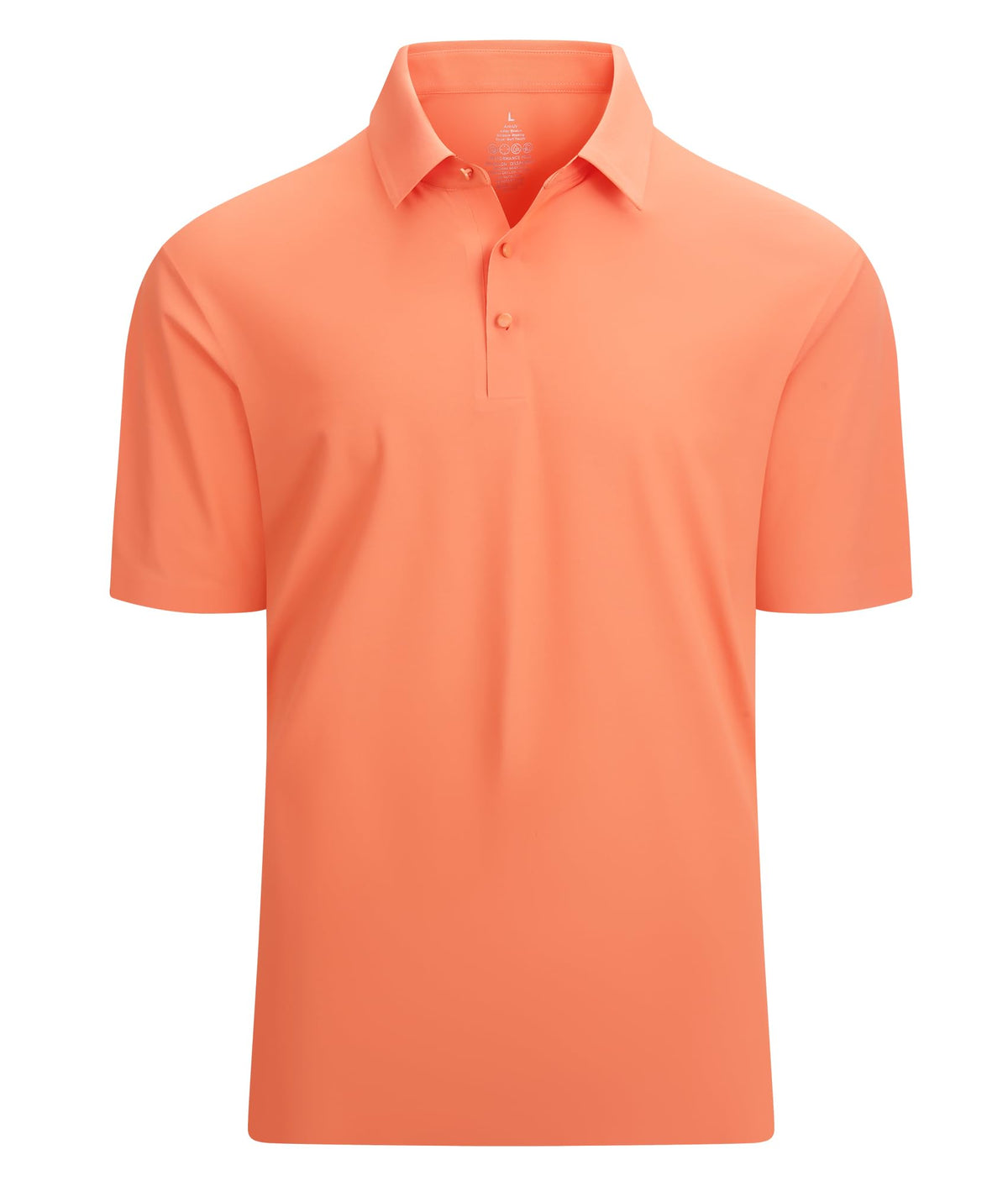 Alex Vando Mens Golf Shirt Quick-Dry Solid Short Sleeve Polo Shirts
