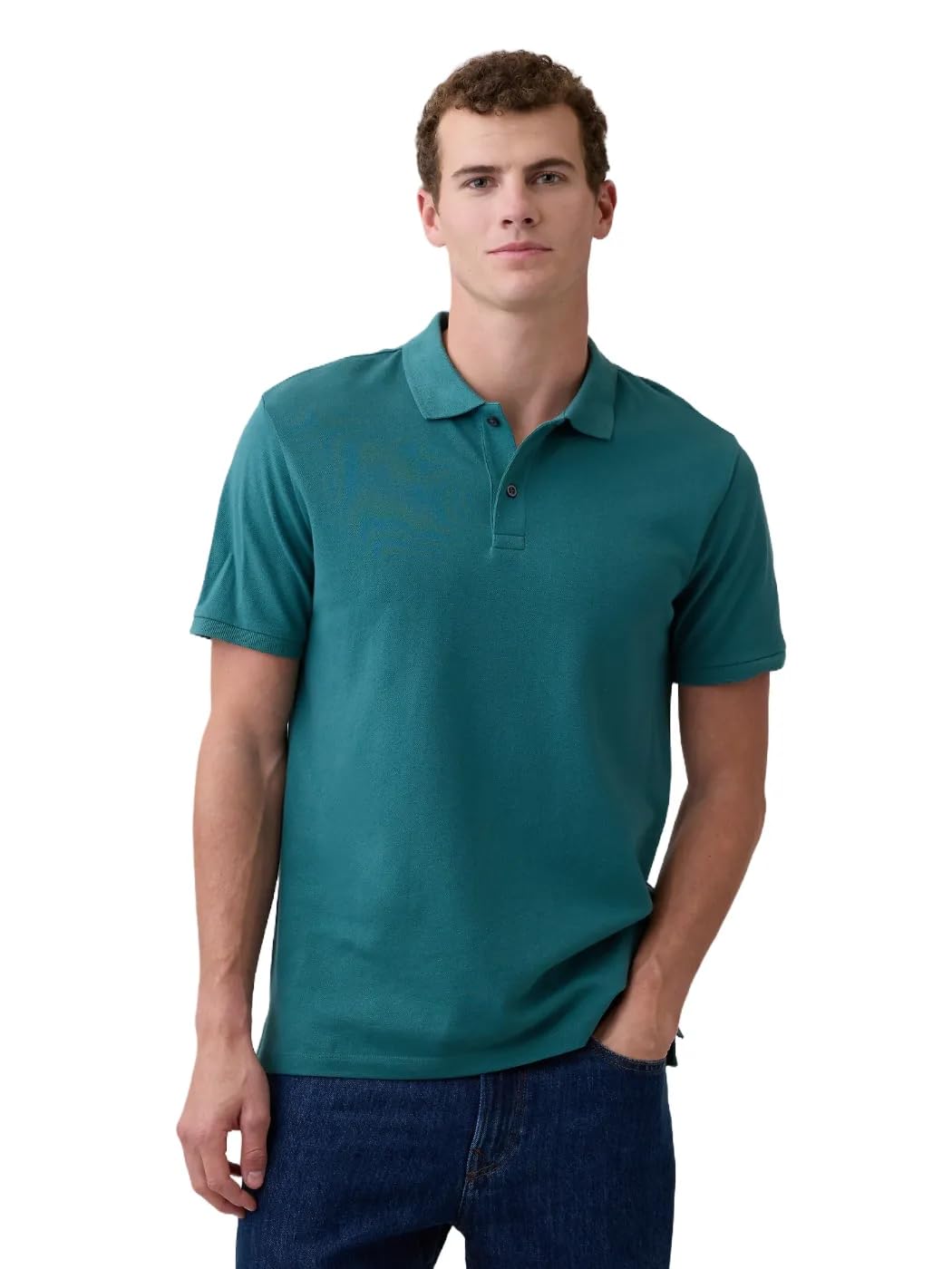 Gap Men's Stretch Pique Polo Shirt