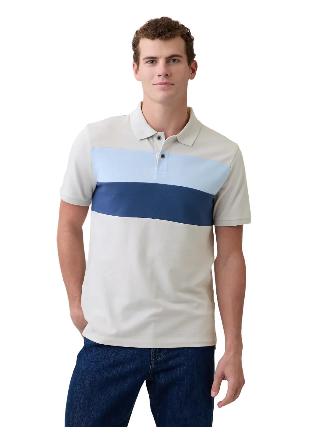 Gap Men's Stretch Pique Polo Shirt