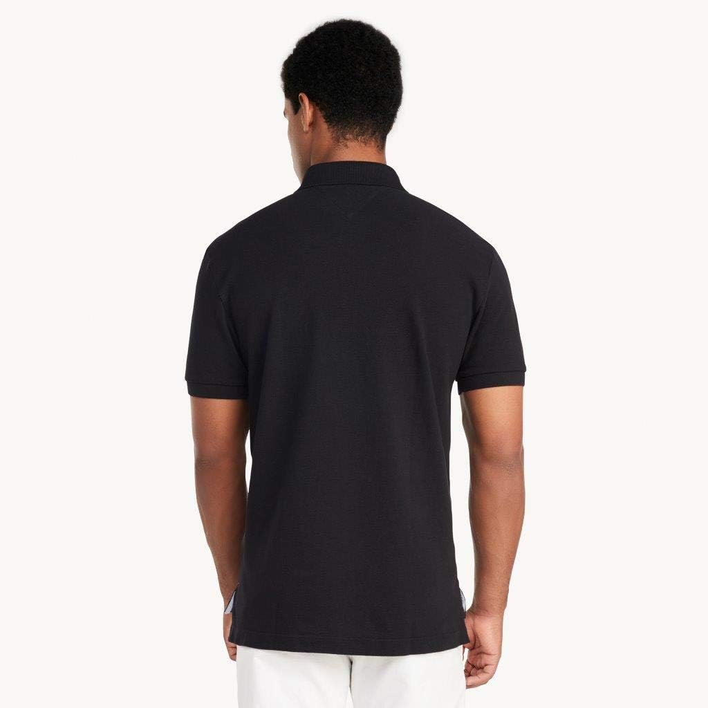 Tommy Hilfiger Men's Short Sleeve Cotton Pique Polo Shirt in Classic Fit