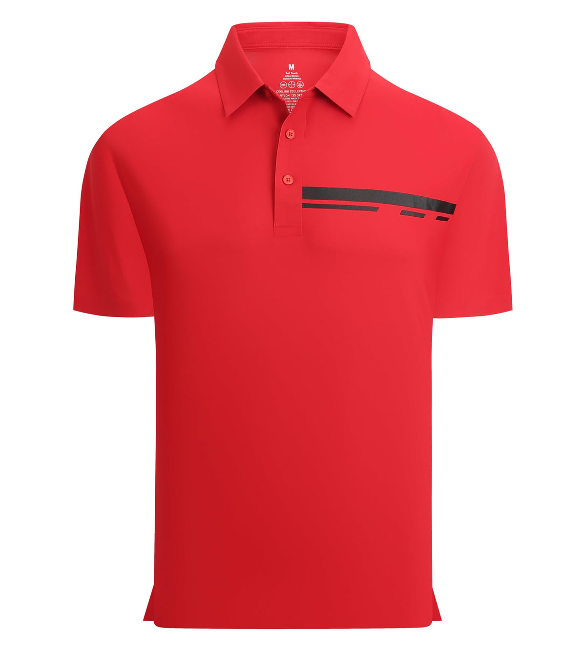 Alex Vando Mens Golf Shirt Moisture Wicking Quick-Dry Short Sleeve Polo