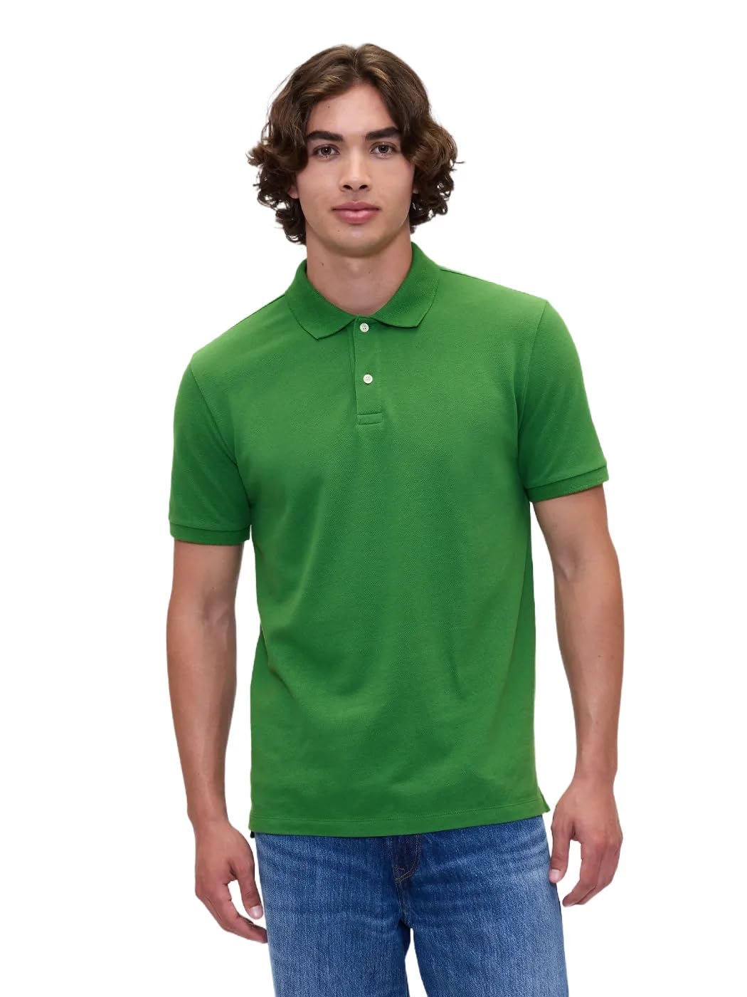 Gap Men's Stretch Pique Polo Shirt
