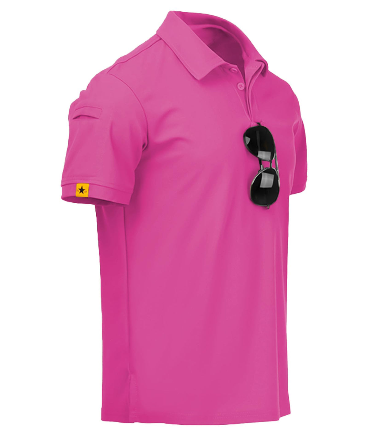 ZITY Mens Polo Shirt Short Sleeve Moisture Wicking Athletic Golf Polos