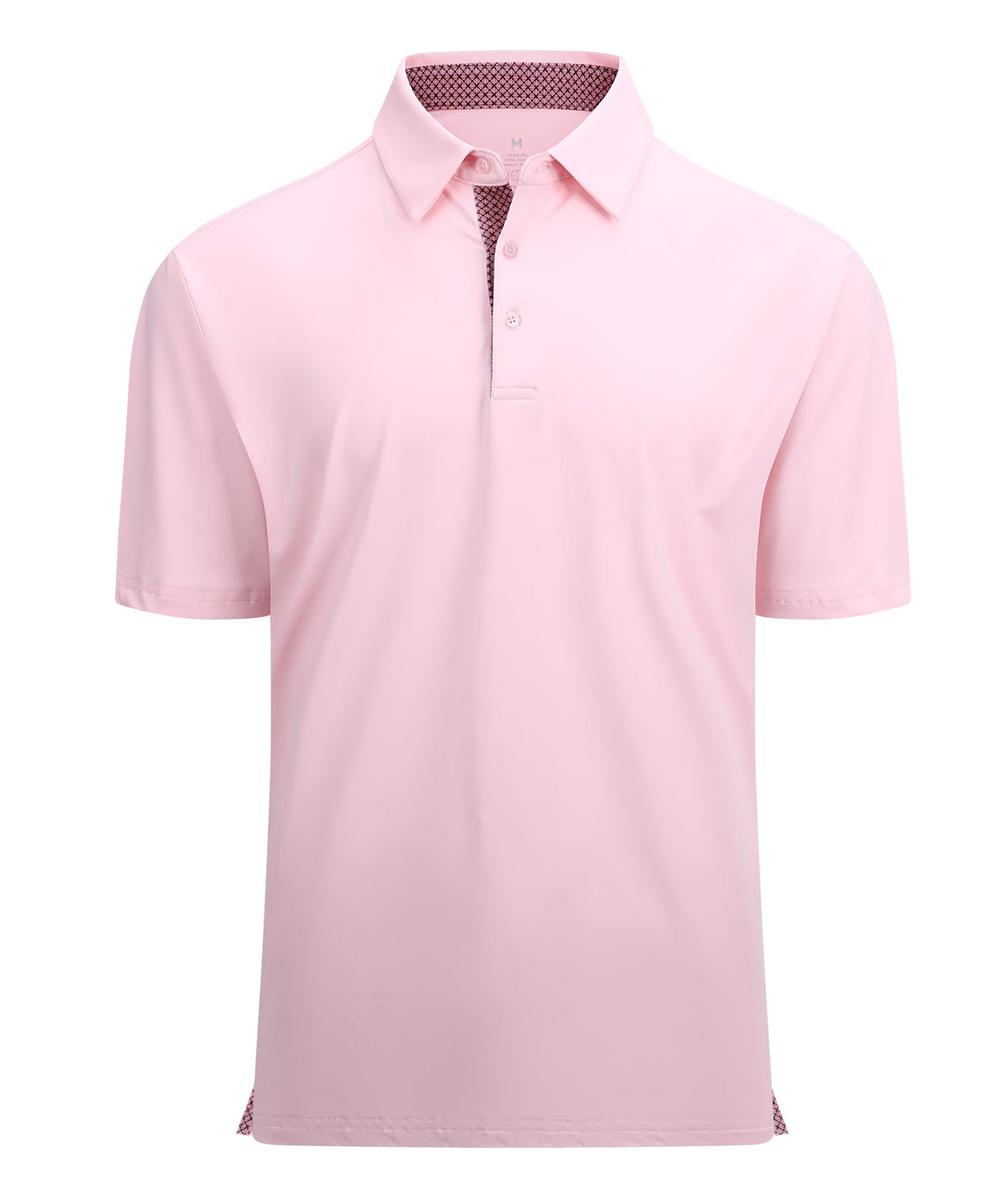 Alex Vando Mens Golf Shirt Quick-Dry Solid Short Sleeve Polo Shirts