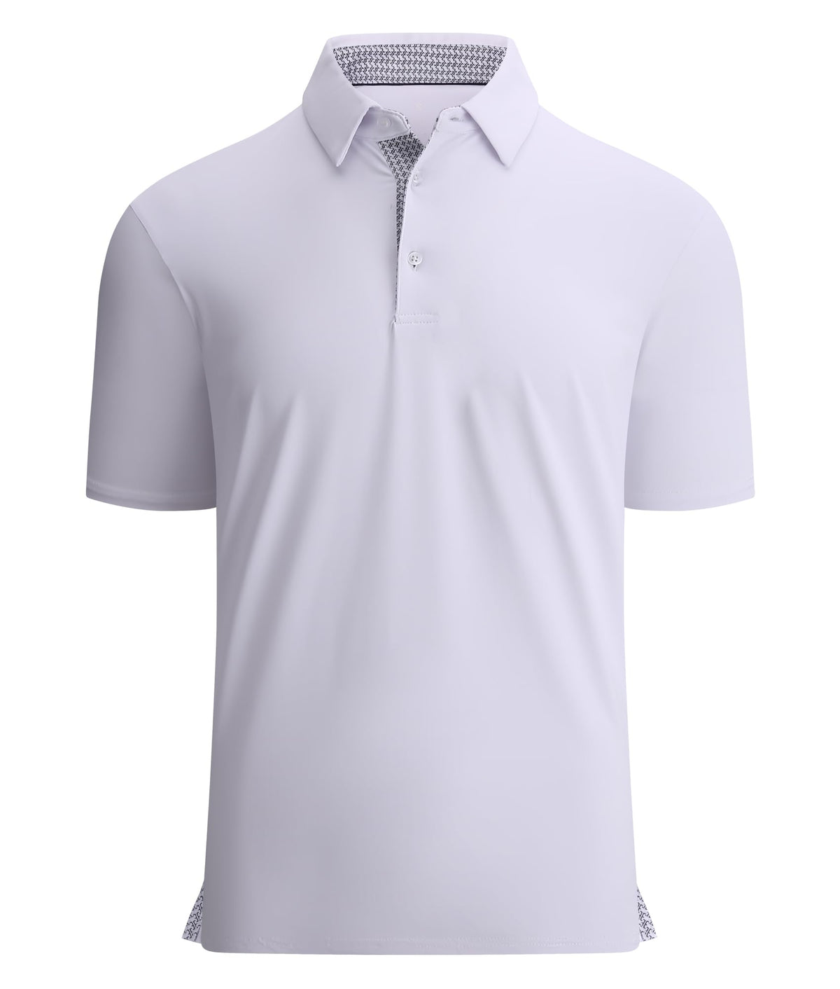 Alex Vando Mens Golf Shirt Quick-Dry Solid Short Sleeve Polo Shirts