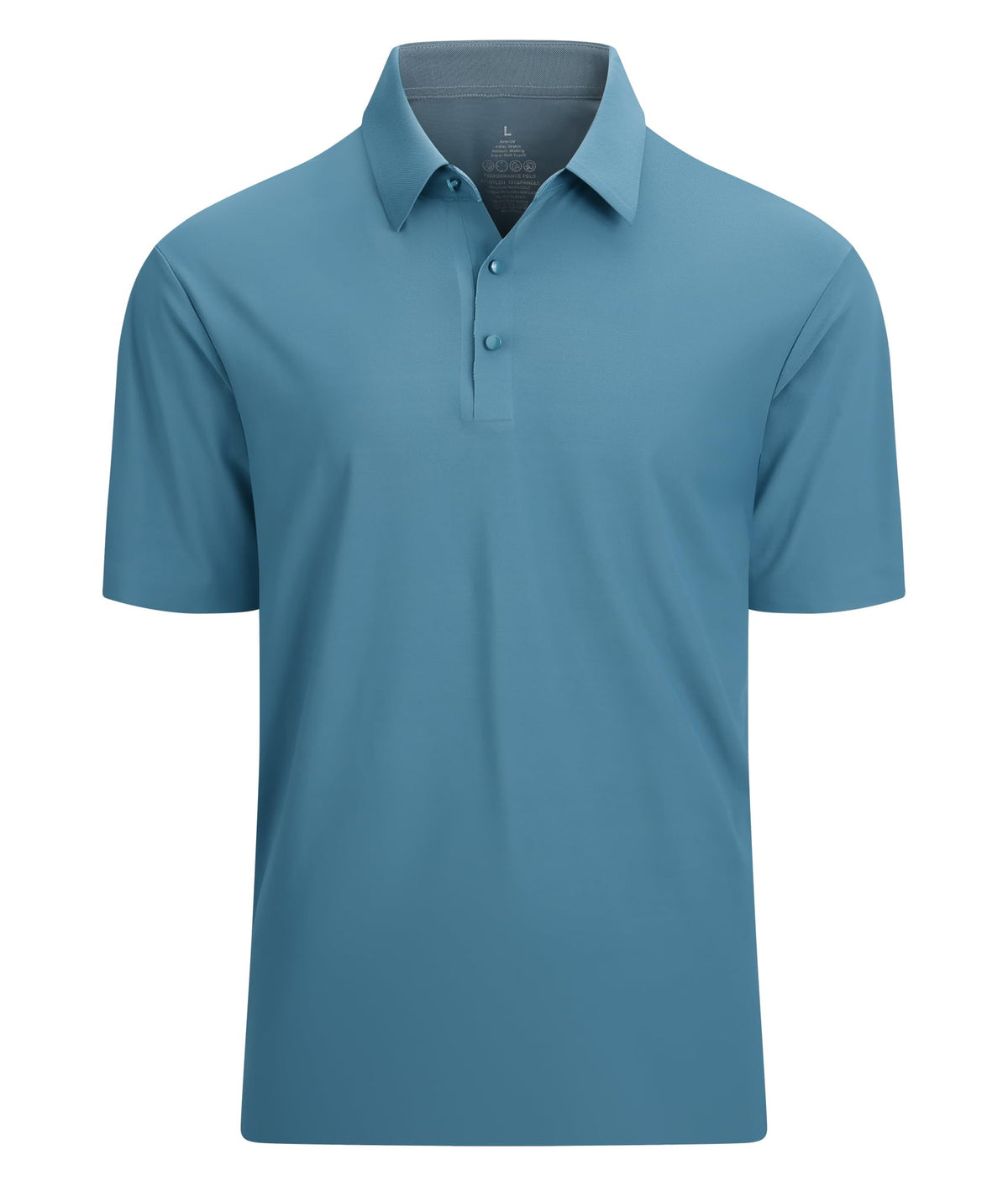 Alex Vando Mens Golf Shirt Quick-Dry Solid Short Sleeve Polo Shirts
