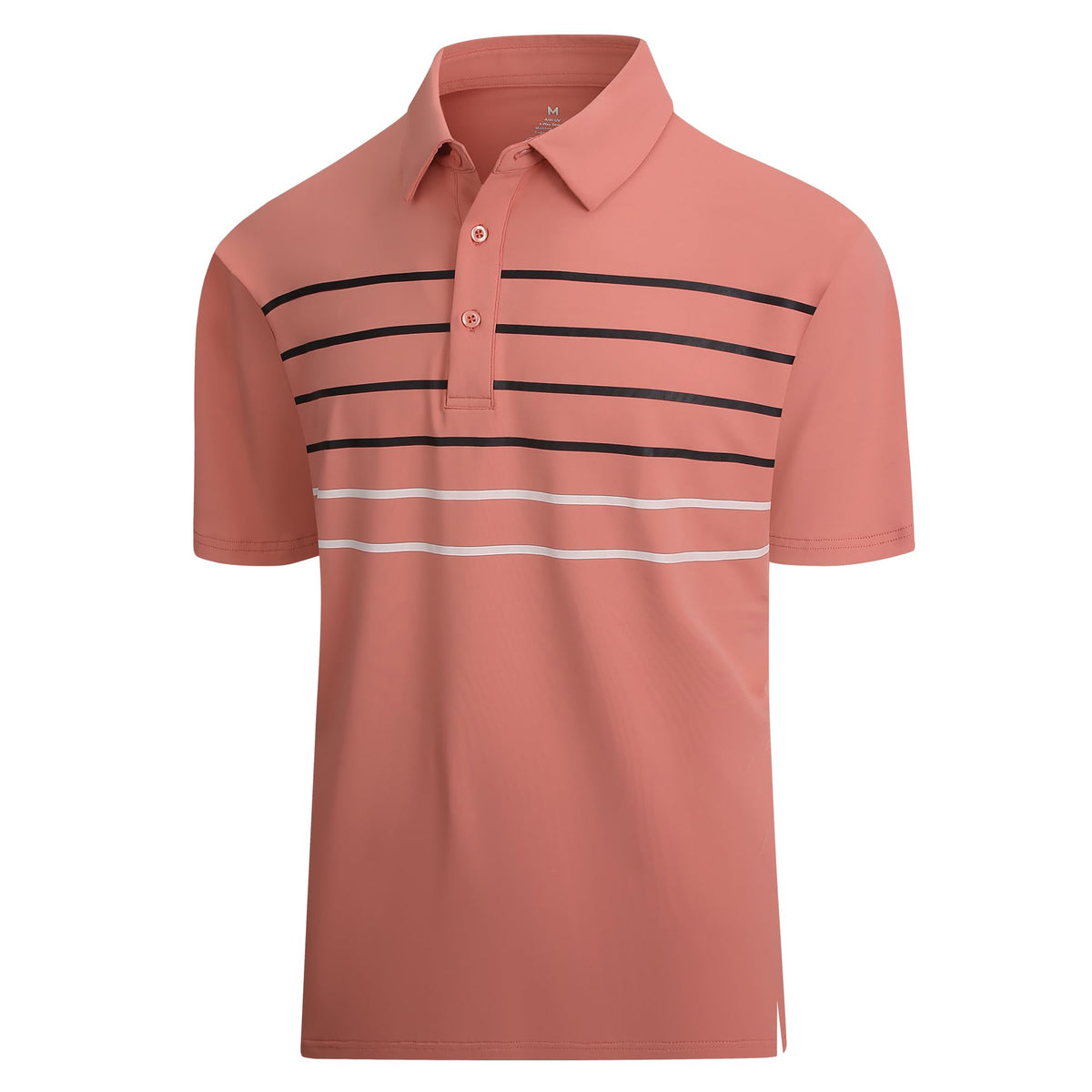 Alex Vando Mens Golf Shirt Moisture Wicking Quick-Dry Short Sleeve Polo