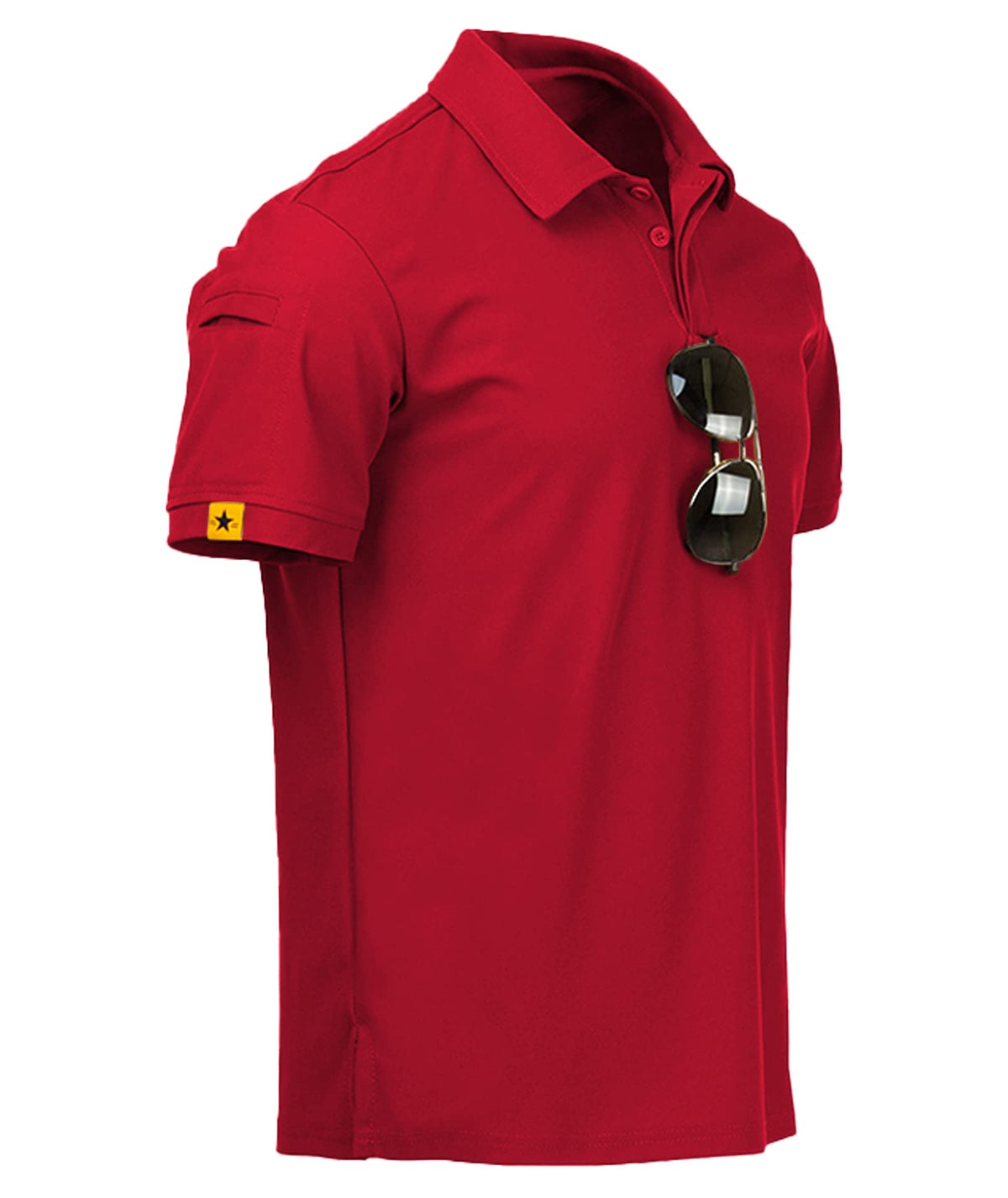 ZITY Mens Polo Shirt Short Sleeve Moisture Wicking Athletic Golf Polos