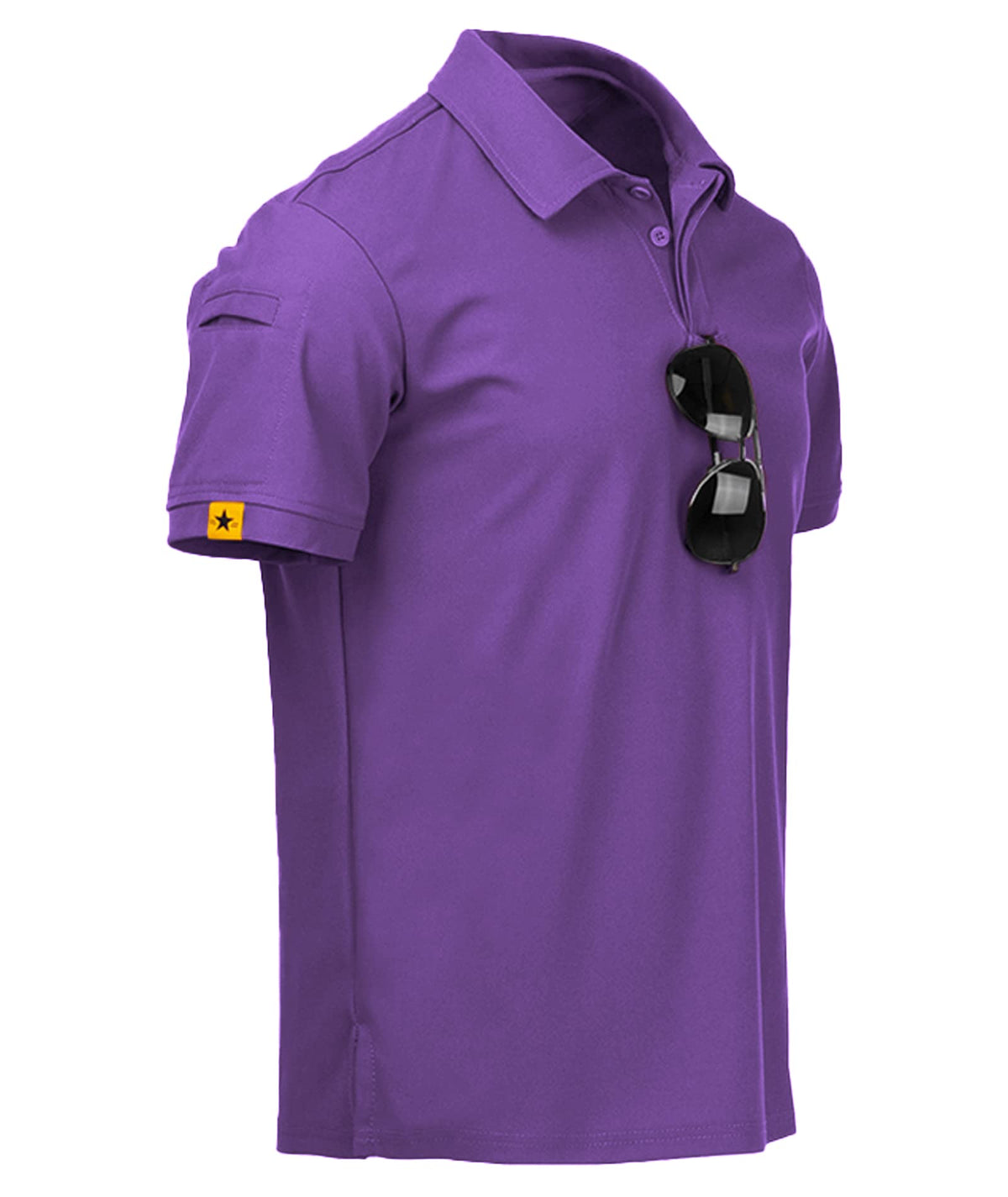 ZITY Mens Polo Shirt Short Sleeve Moisture Wicking Athletic Golf Polos