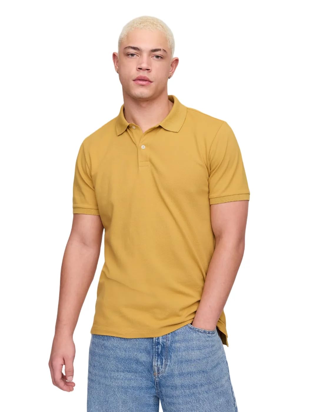 Gap Men's Stretch Pique Polo Shirt