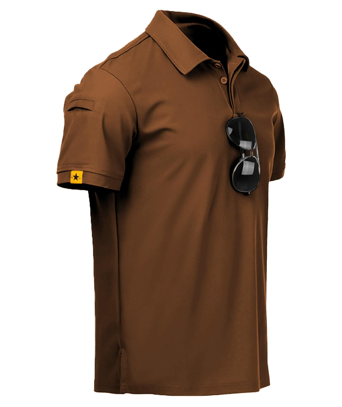 ZITY Mens Polo Shirt Short Sleeve Moisture Wicking Athletic Golf Polos