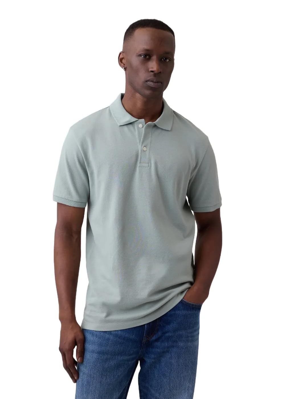 Gap Men's Stretch Pique Polo Shirt