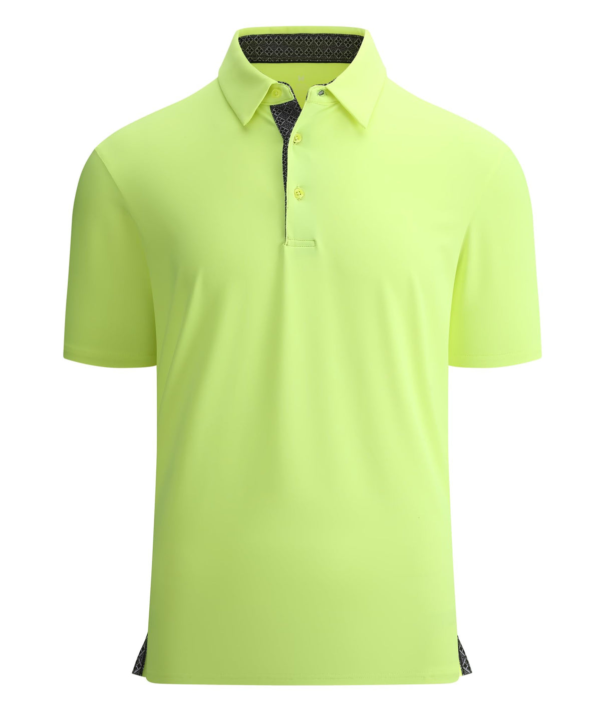 Alex Vando Mens Golf Shirt Quick-Dry Solid Short Sleeve Polo Shirts