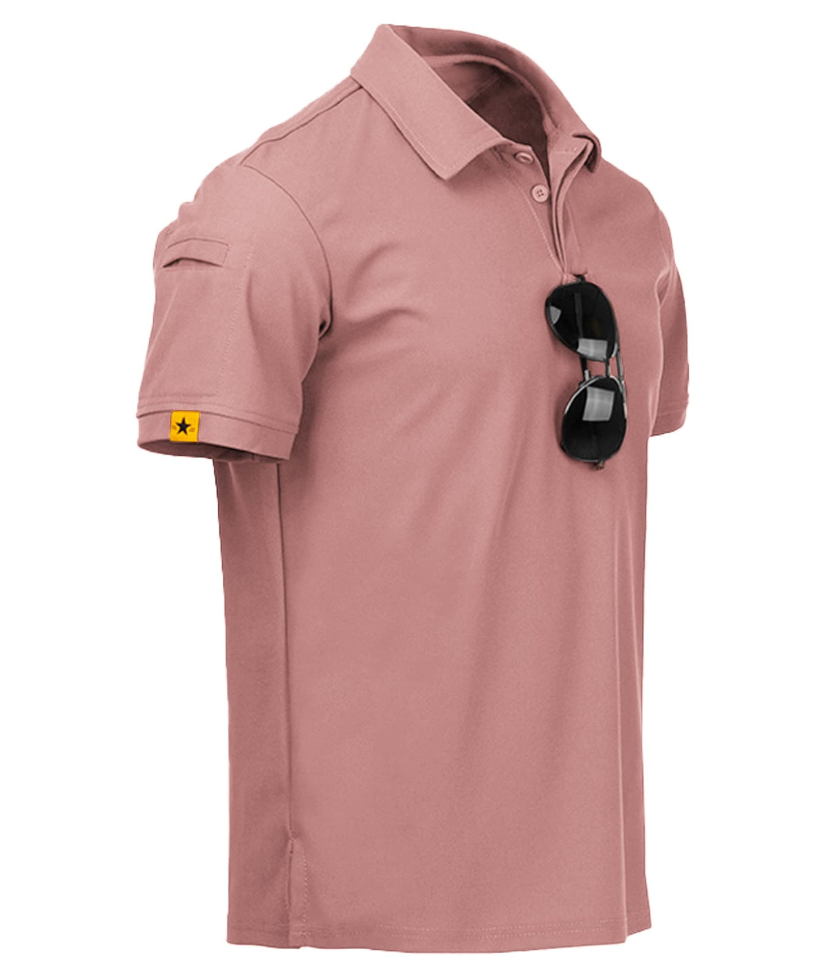 ZITY Mens Polo Shirt Short Sleeve Moisture Wicking Athletic Golf Polos