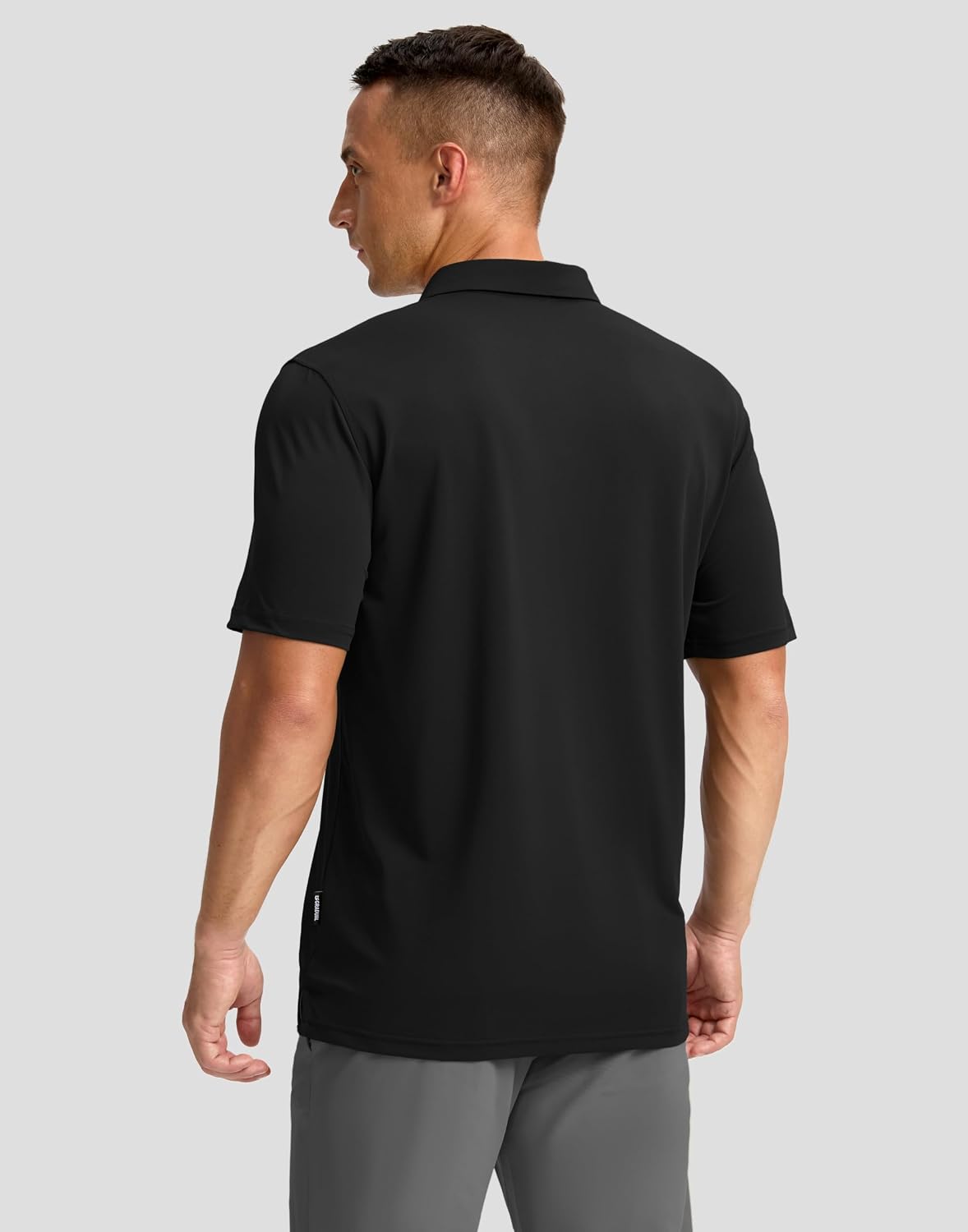 Men's Golf Polo Shirts Dry Fit Moisture Wicking Performance Short Sleeve