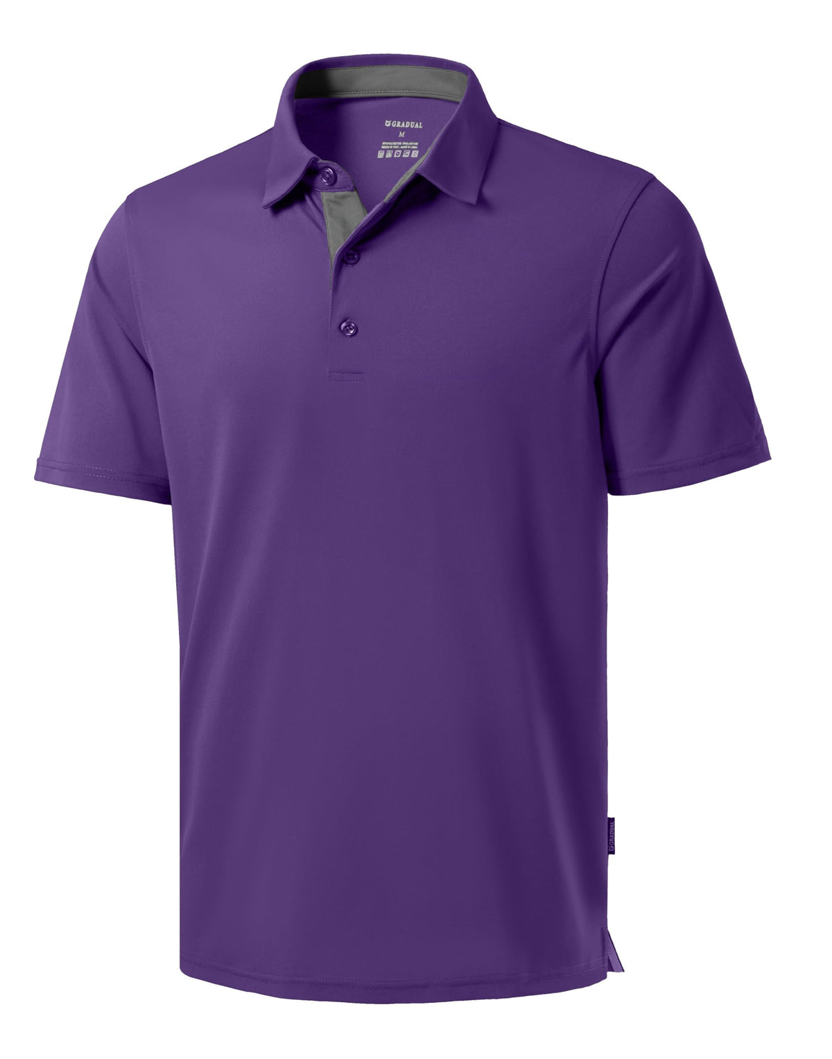 Men's Golf Polo Shirts Dry Fit Moisture Wicking Performance Short Sleeve