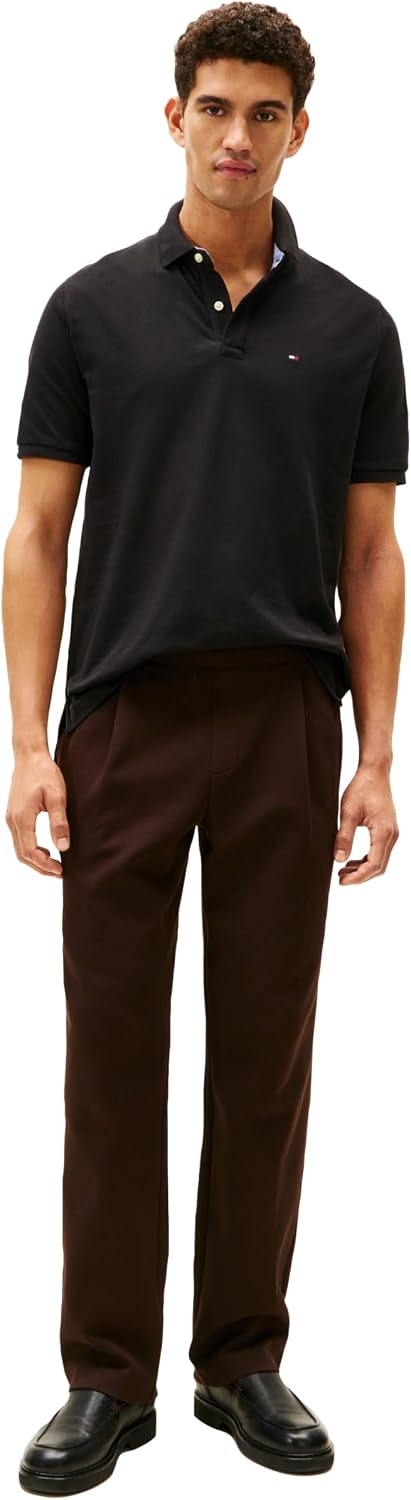 Tommy Hilfiger Men's Short Sleeve Cotton Pique Polo Shirt in Classic Fit