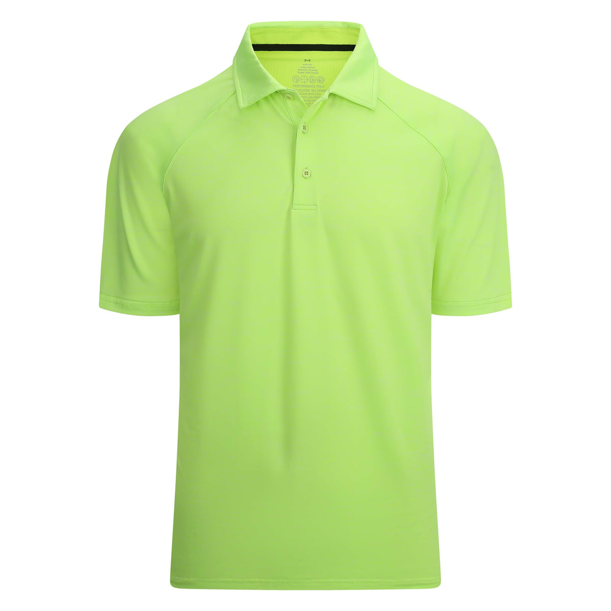 Alex Vando Mens Golf Shirt Moisture Wicking Quick-Dry Short Sleeve Polo