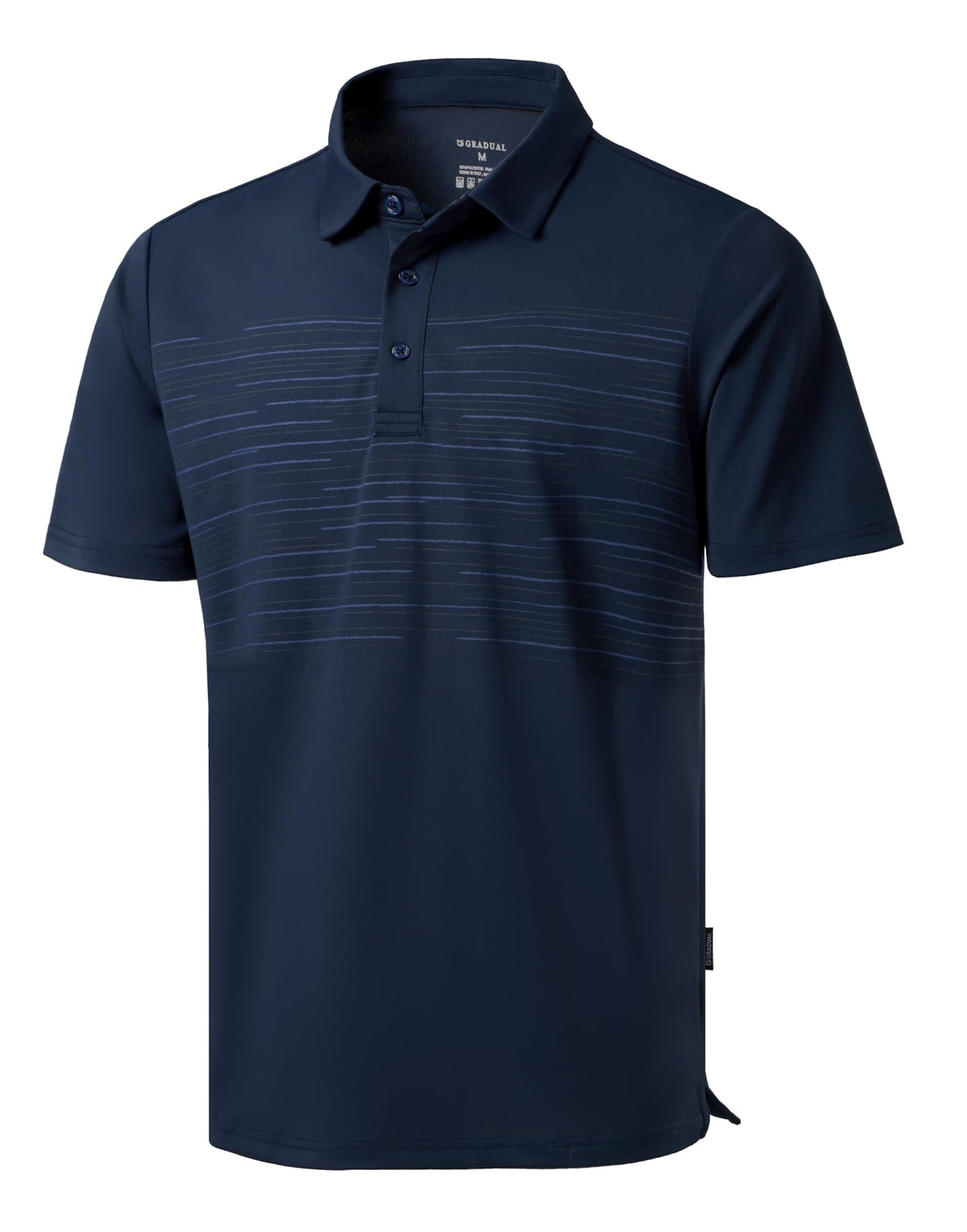 Men's Golf Polo Shirts Dry Fit Moisture Wicking Performance Short Sleeve