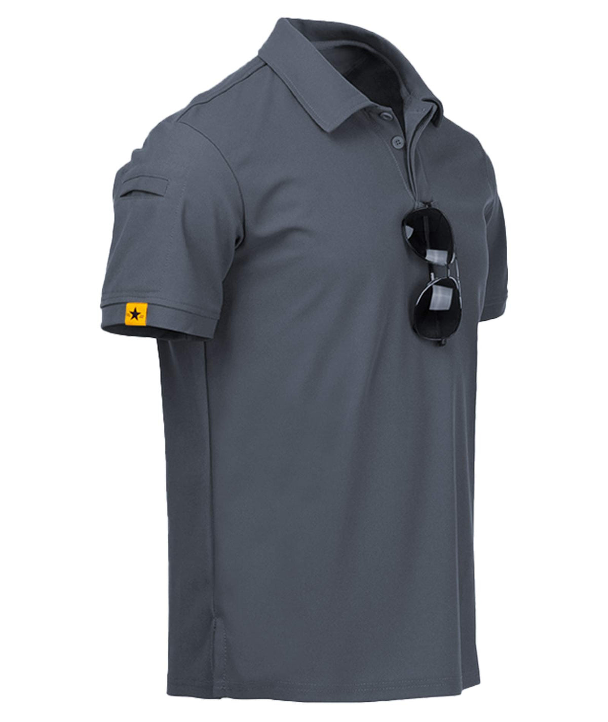 ZITY Mens Polo Shirt Short Sleeve Moisture Wicking Athletic Golf Polos