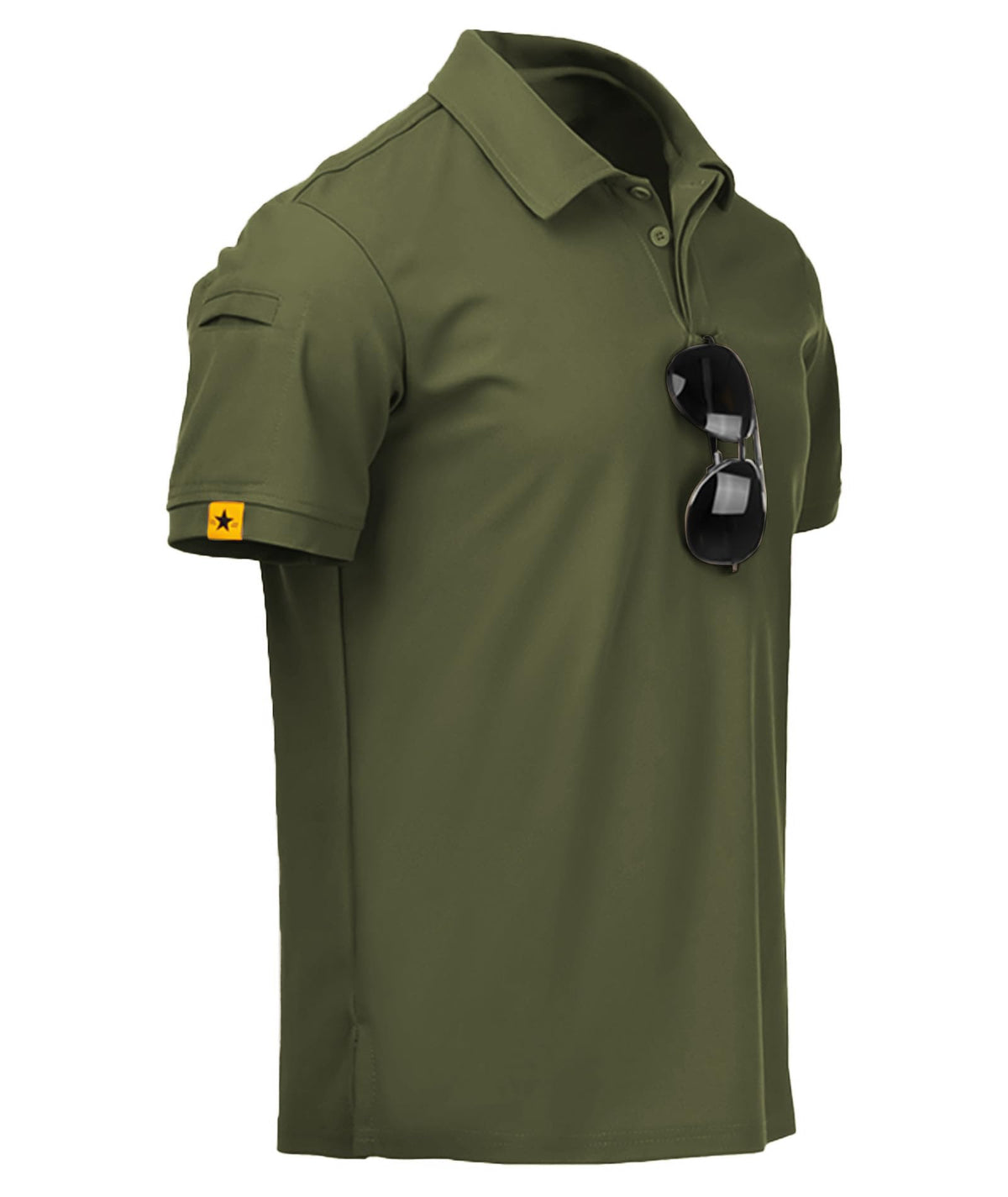 ZITY Mens Polo Shirt Short Sleeve Moisture Wicking Athletic Golf Polos