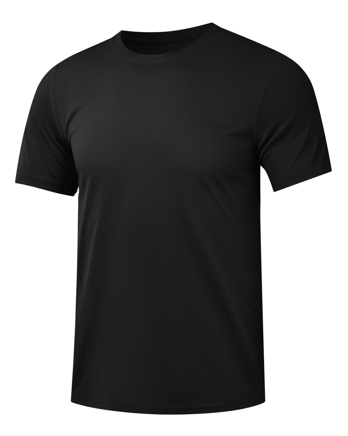 Kinglaman 1/4/5/6 Pack Men's Workout Gym Dry Fit Short Sleeve T Shirts