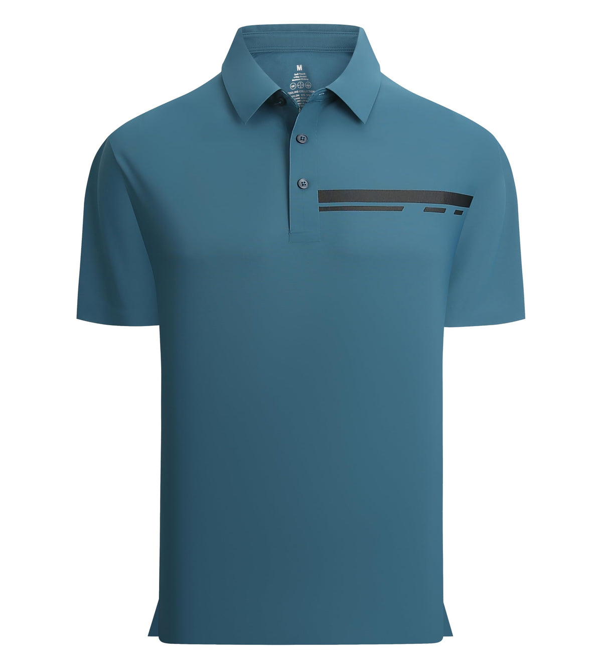 Alex Vando Mens Golf Shirt Moisture Wicking Quick-Dry Short Sleeve Polo