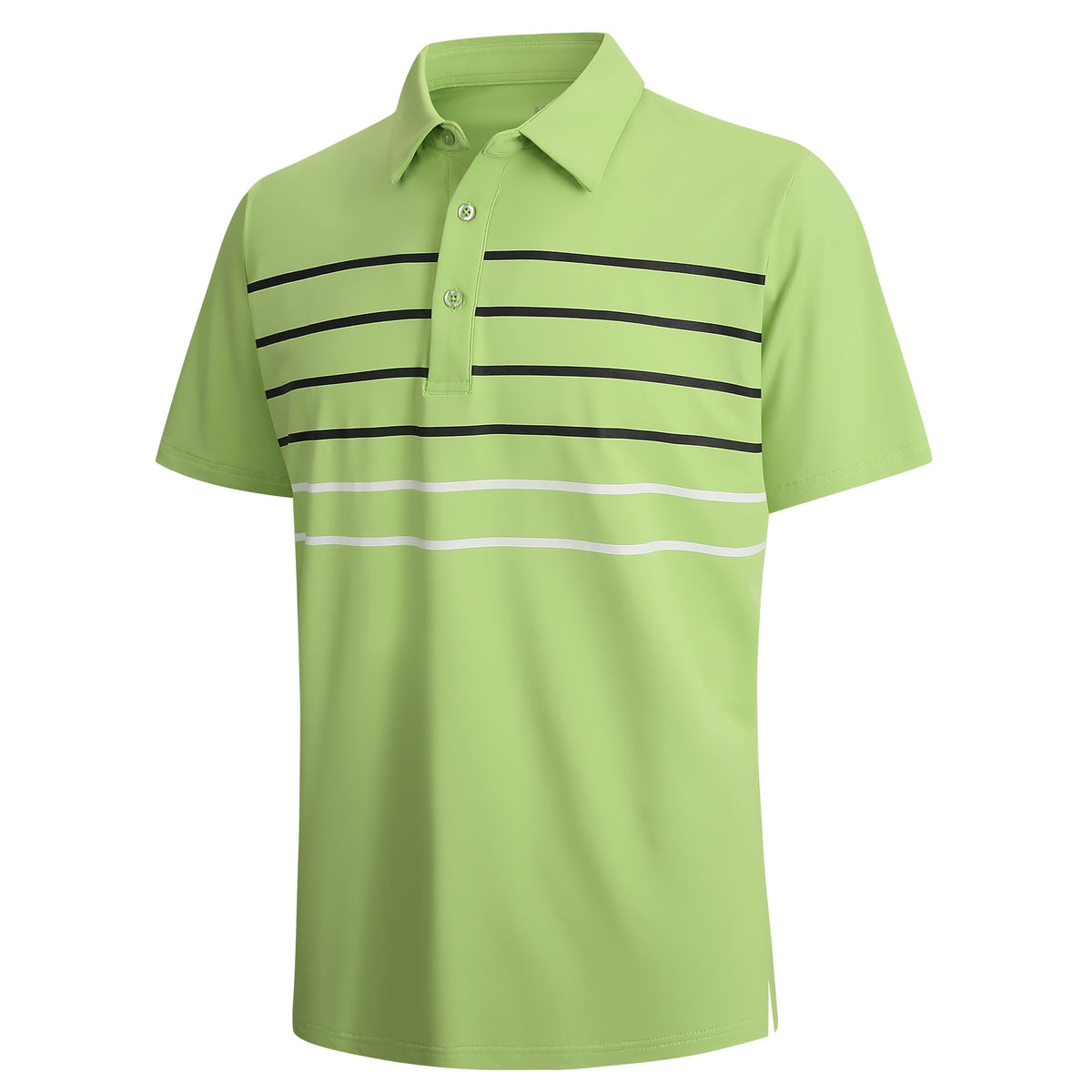 Alex Vando Mens Golf Shirt Moisture Wicking Quick-Dry Short Sleeve Polo