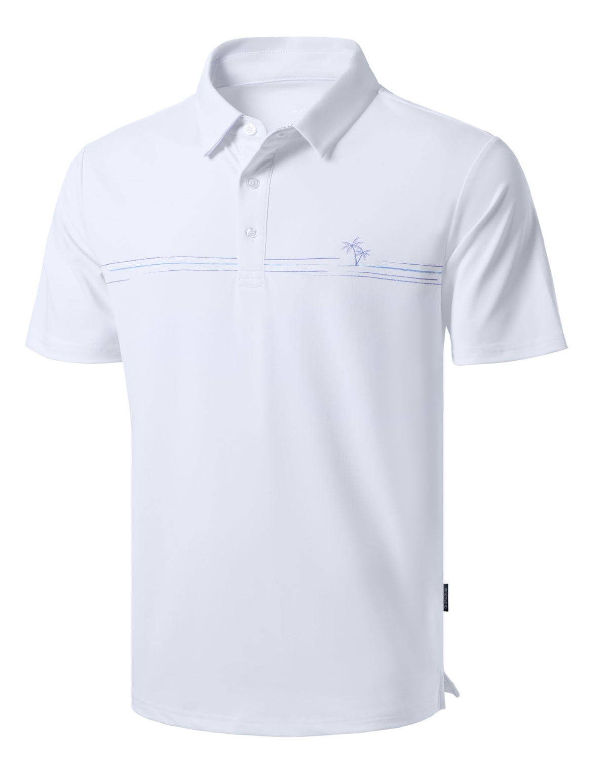 Men's Golf Polo Shirts Dry Fit Moisture Wicking Performance Short Sleeve