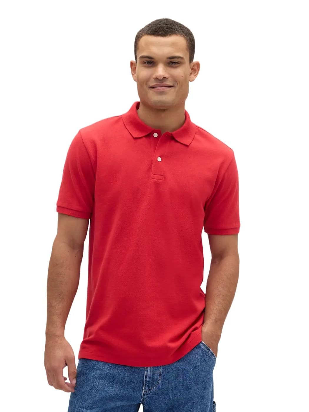 Gap Men's Stretch Pique Polo Shirt