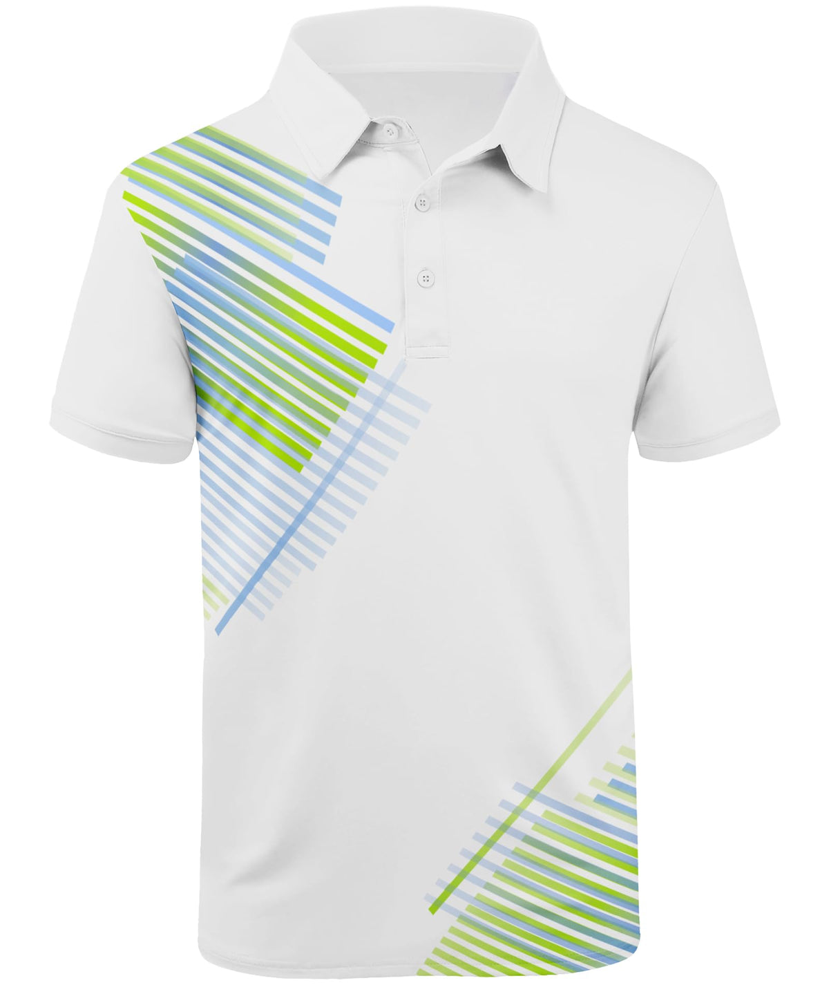 SWISSWELL Men's Moisture Wicking Performance Collared Short Sleeve Golf Shirt