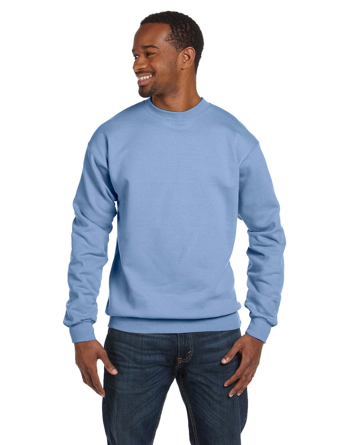 Hanes Men's Sweatshirt, EcoSmart Fleece Crewneck Sweatshirt, Big & Tall Available, 1 or 2-Pack