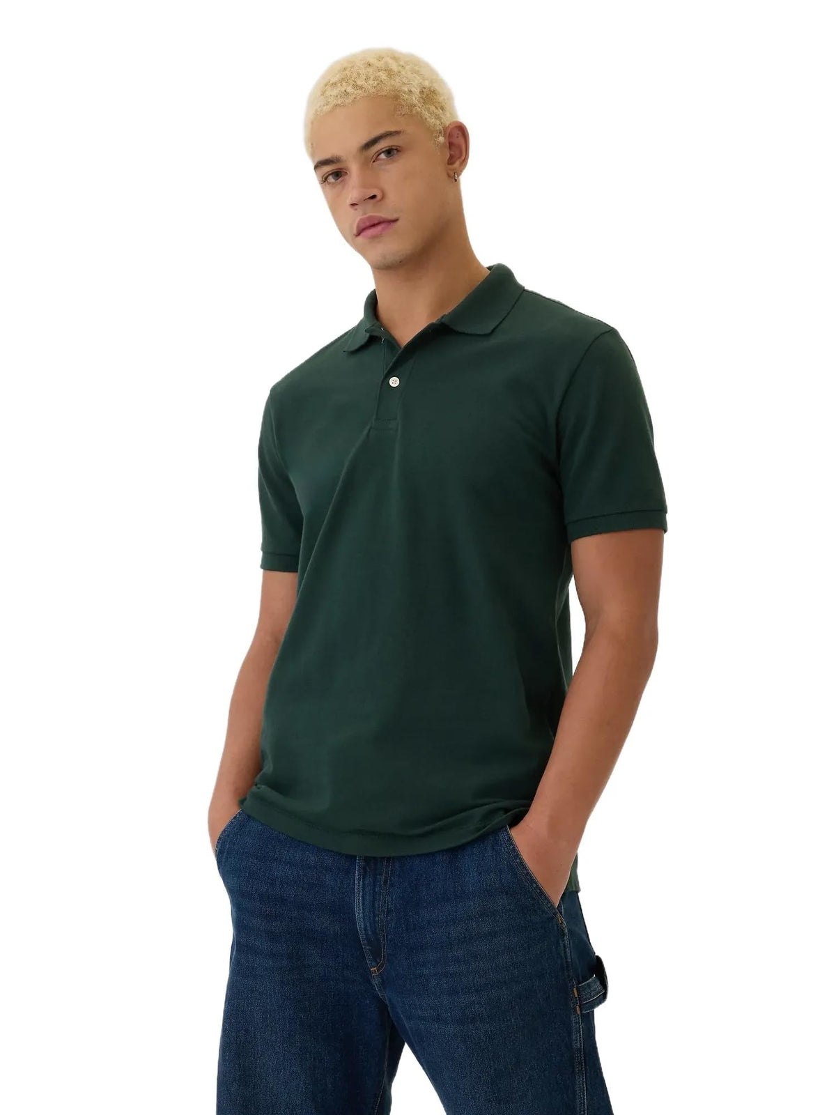 Gap Men's Stretch Pique Polo Shirt