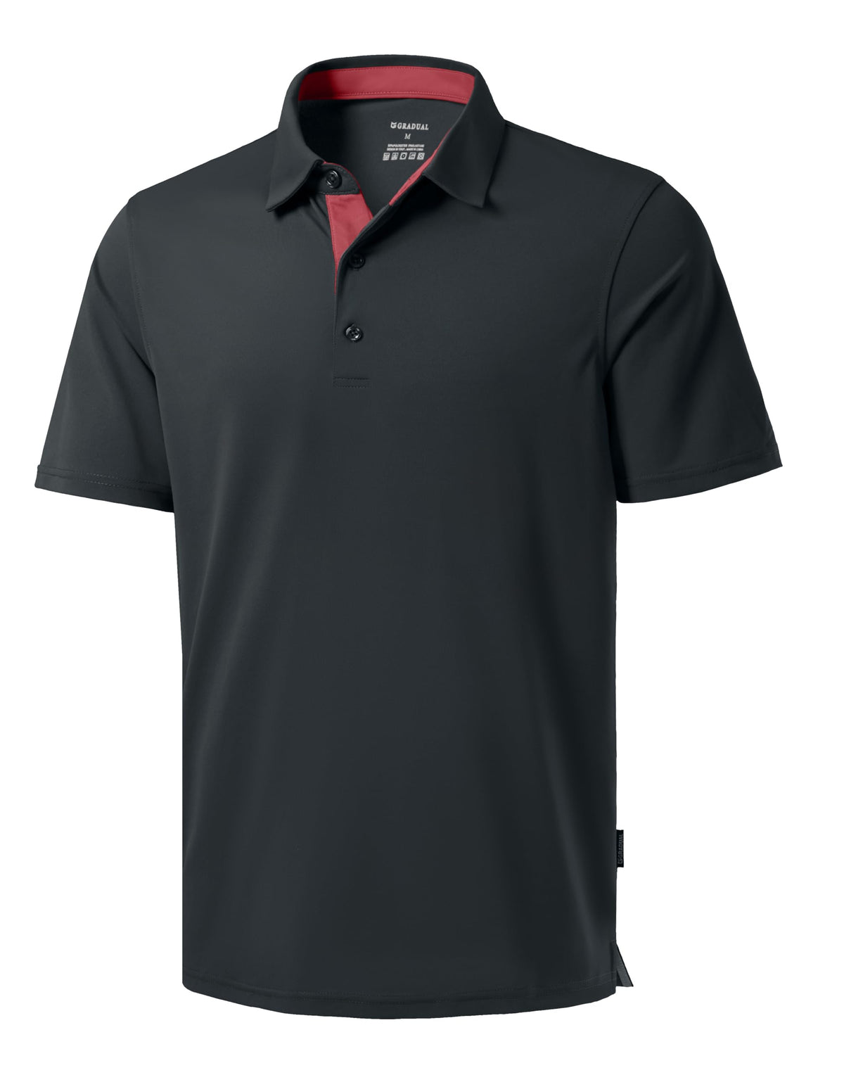 Men's Golf Polo Shirts Dry Fit Moisture Wicking Performance Short Sleeve