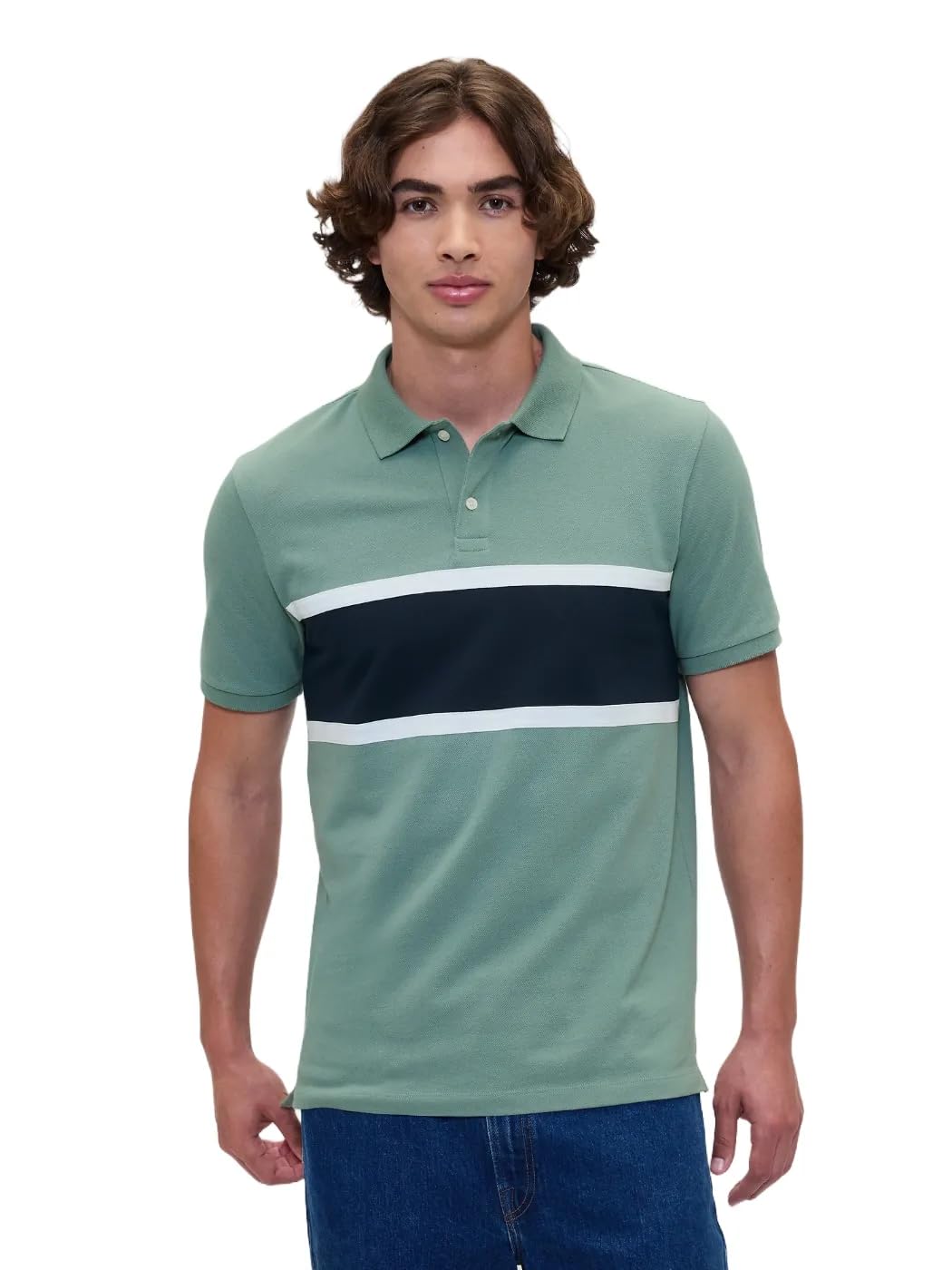 Gap Men's Stretch Pique Polo Shirt