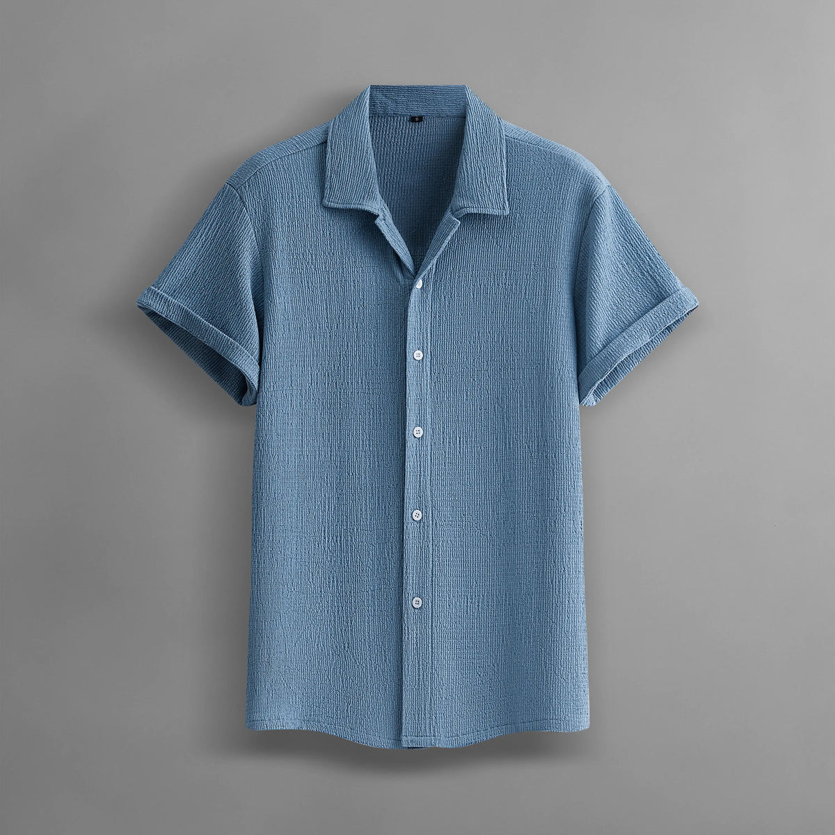 Men's 4-Pack Button Up Short Sleeve Collared Dress Shirts, Stylish Solid Color Men's Clothing Top, Comfortable Breathable Lightweight Turn-Down Collar Shirts for Commuting